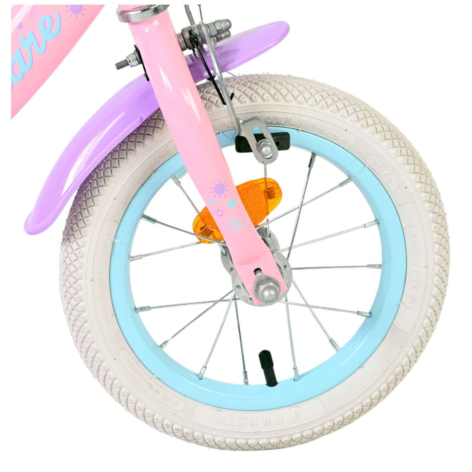 Volare Olivia Fiets - 12 inch - Roze