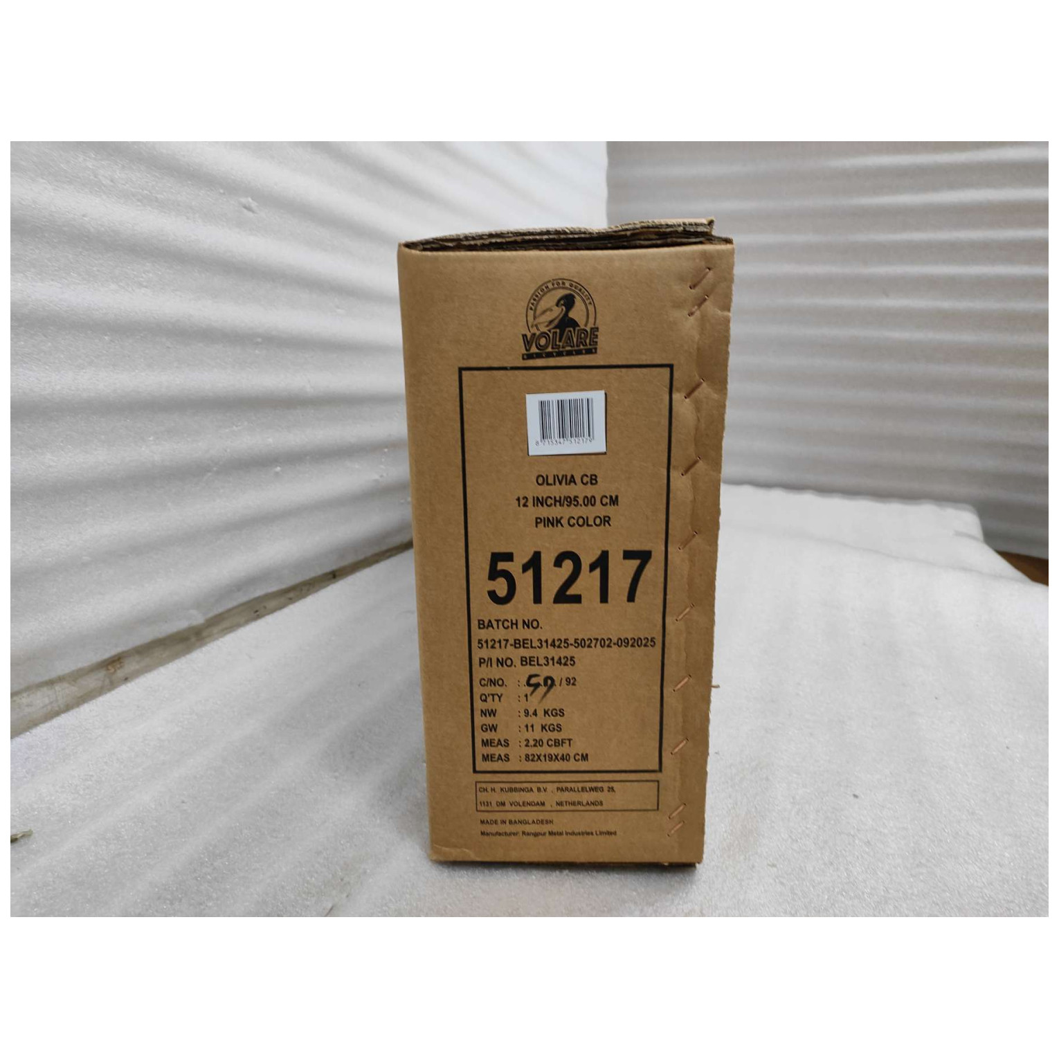 Volare Olivia Fiets - 12 inch - Roze