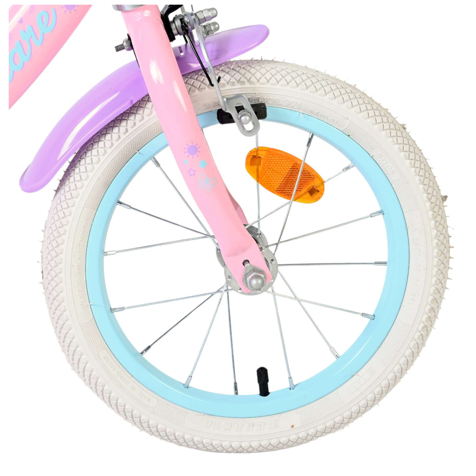 Volare Olivia Fiets - 14 inch - Roze
