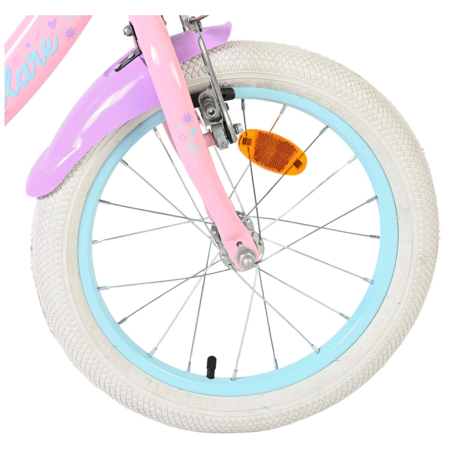 Volare Olivia Fiets - 16 inch - Roze