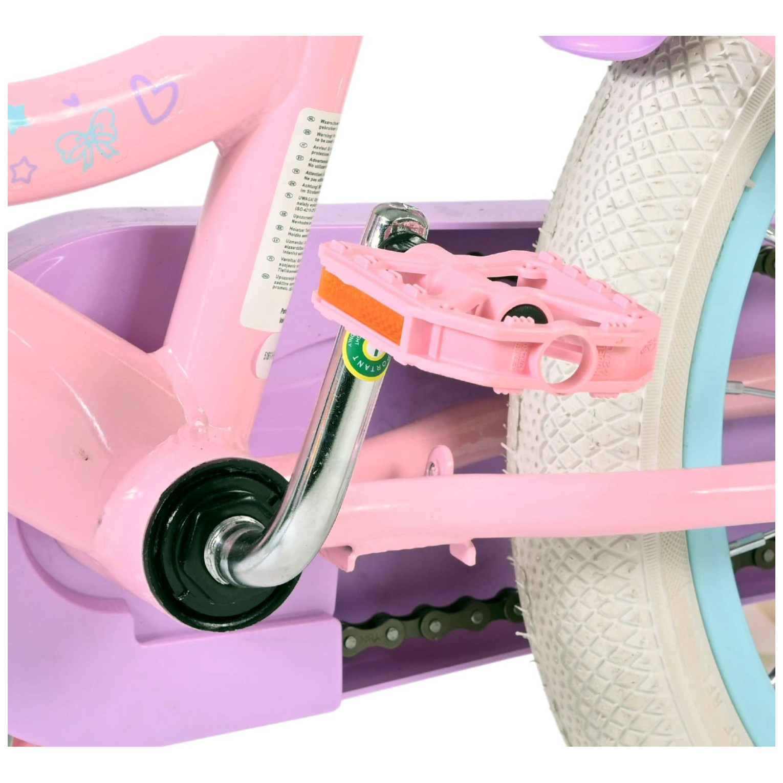 Volare Olivia Fiets - 16 inch - Roze