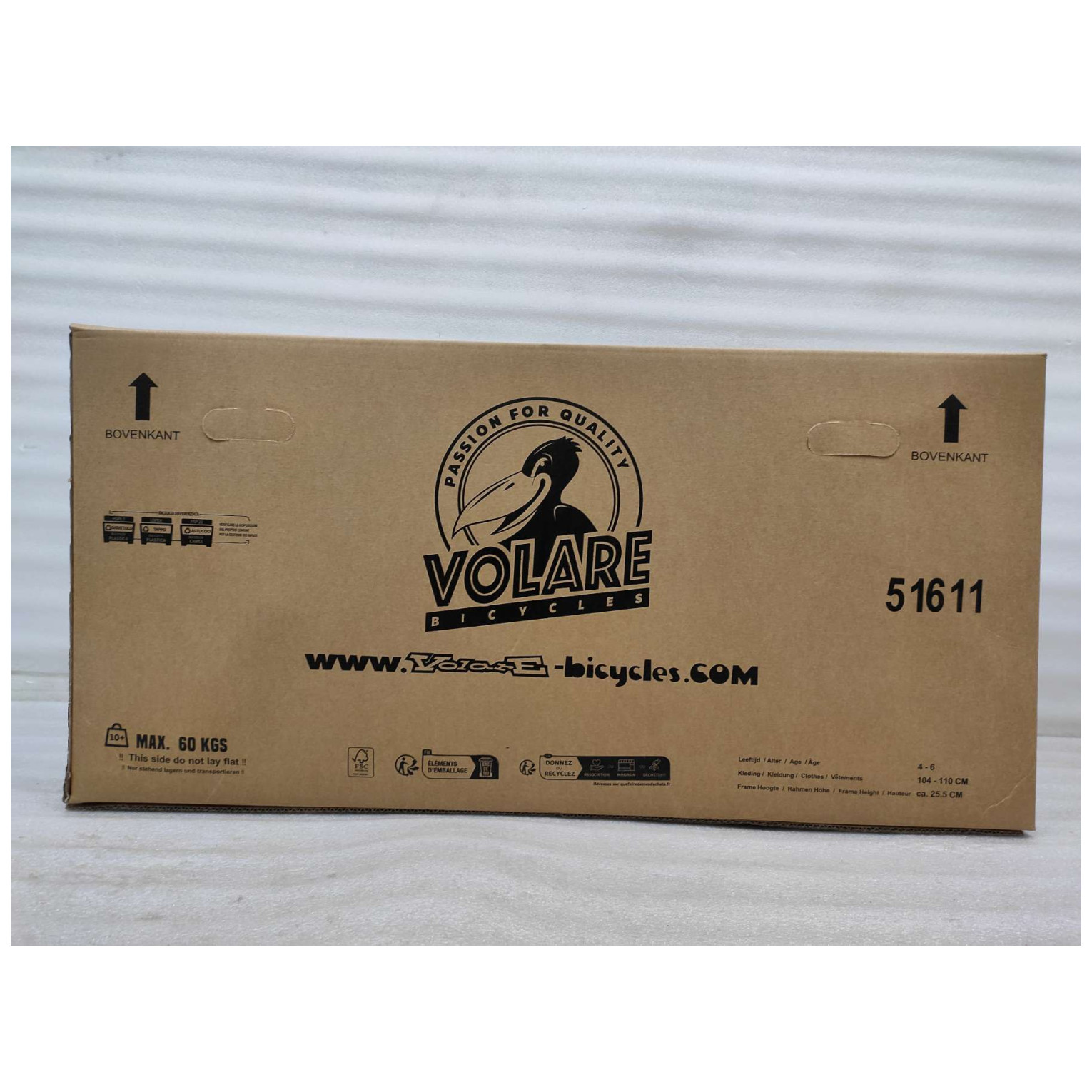 Volare Olivia Fiets - 16 inch - Roze