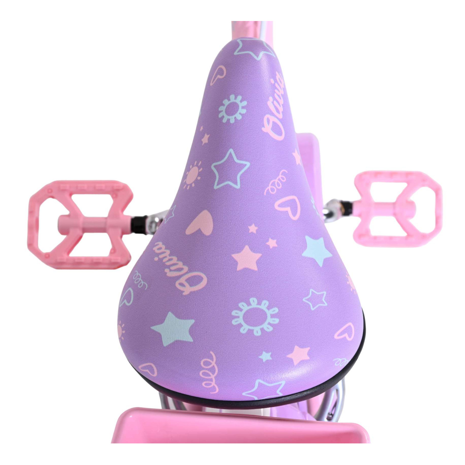 Volare Olivia Fiets - 16 inch - Roze - Twee Handremmen