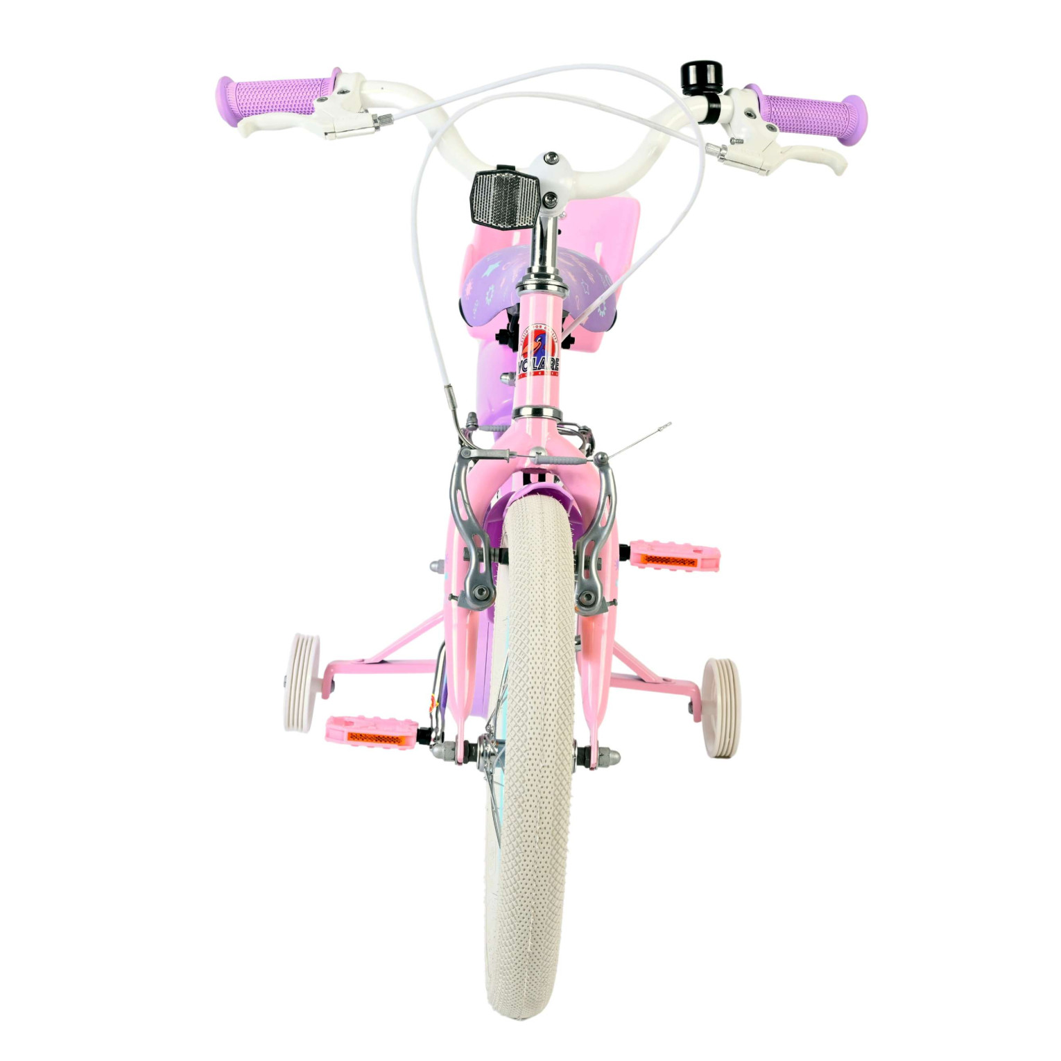 Volare Olivia Fiets - 16 inch - Roze - Twee Handremmen