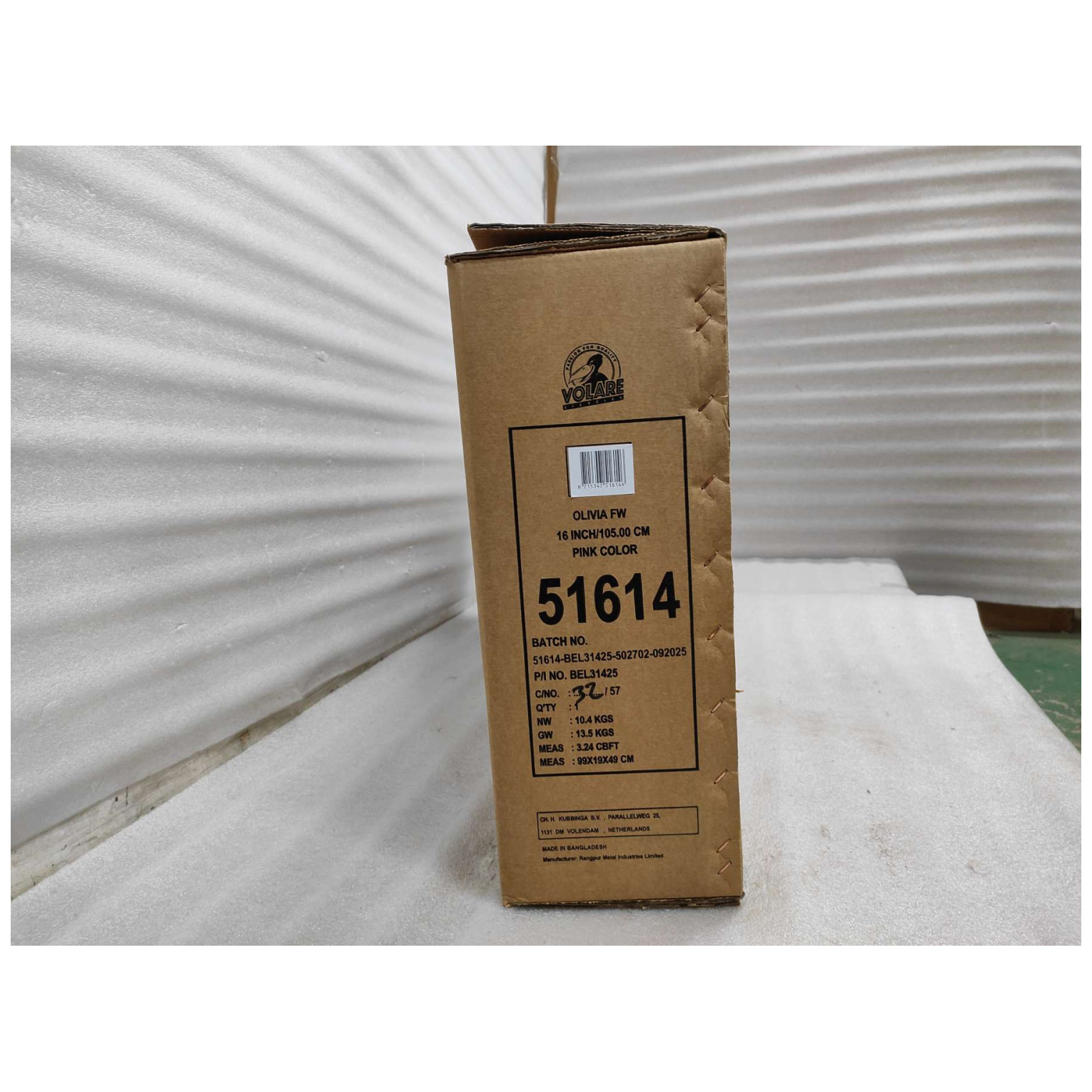 Volare Olivia Fiets - 16 inch - Roze - Twee Handremmen