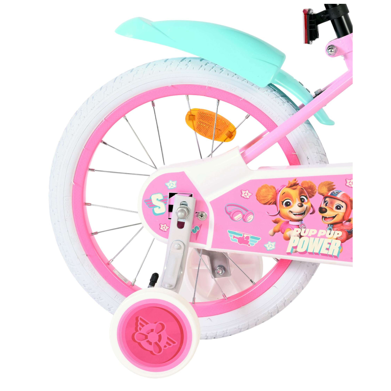 Paw Patrol Fiets - 16 inch - Roze