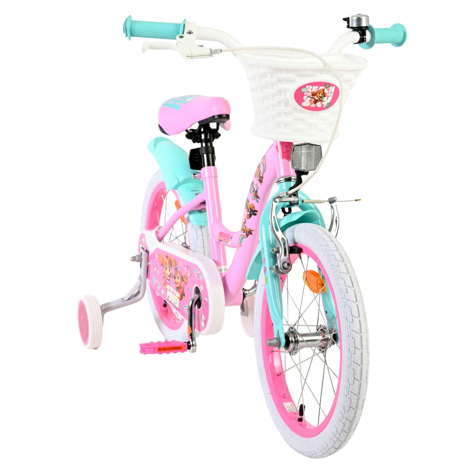 Paw Patrol Fiets - 16 inch - Roze
