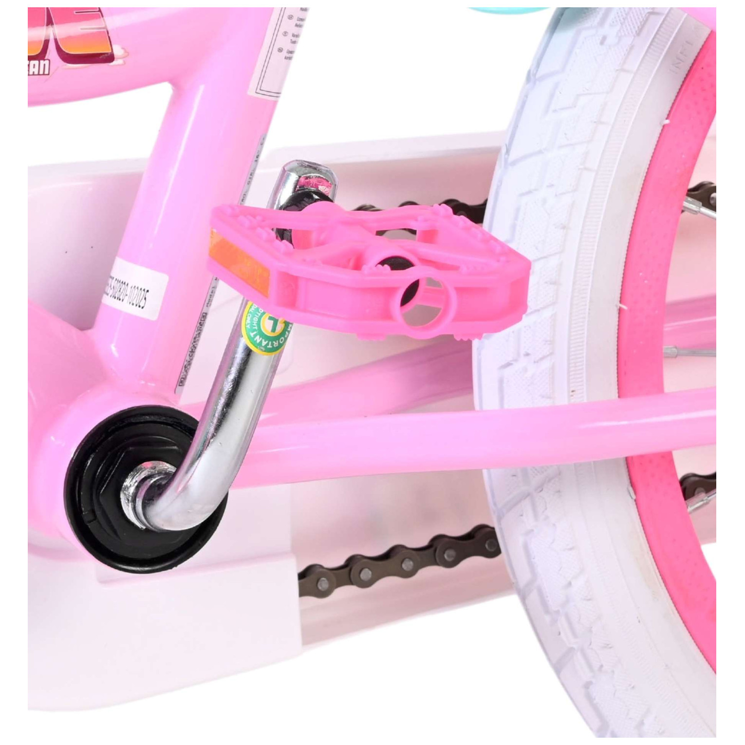Paw Patrol Fiets - 16 inch - Roze