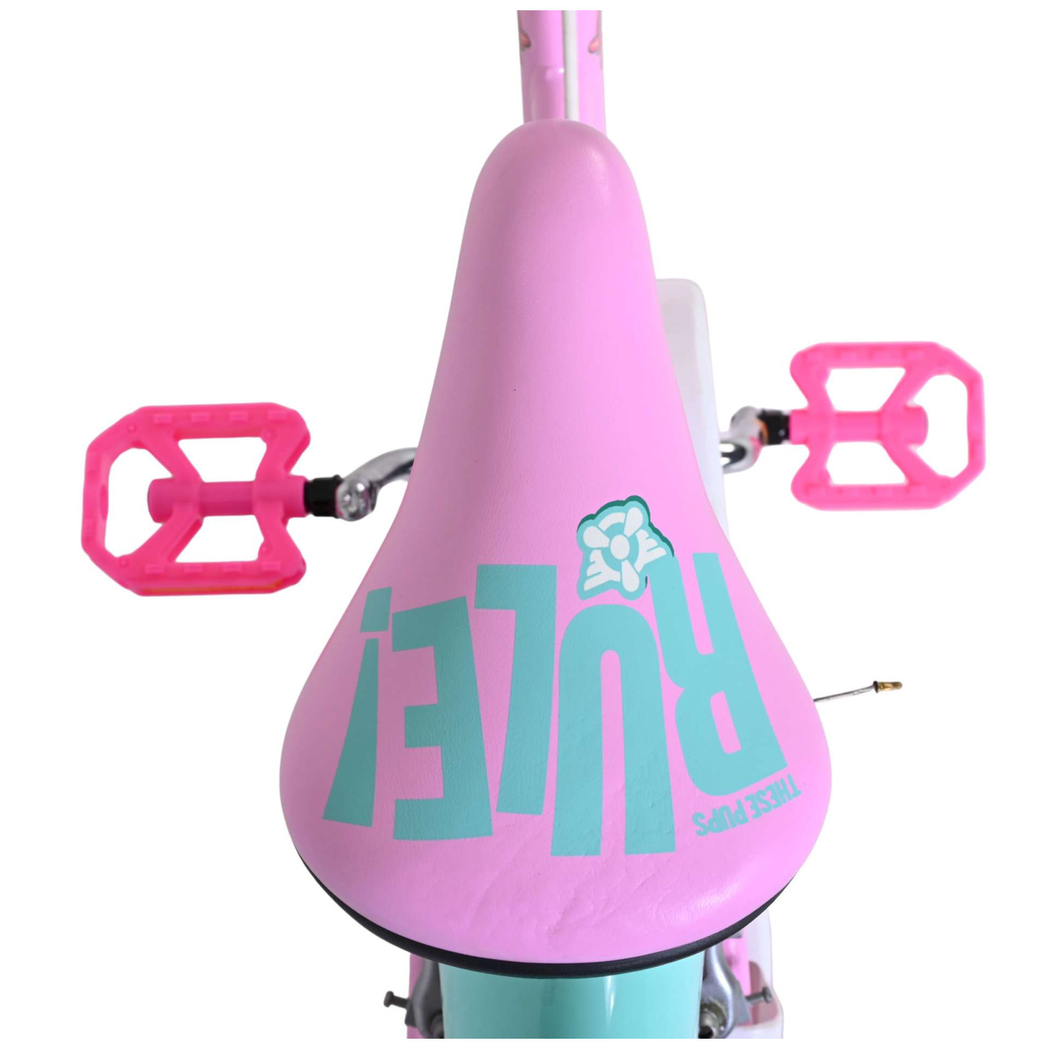 Paw Patrol Fiets - 16 inch - Roze - Twee handremmen