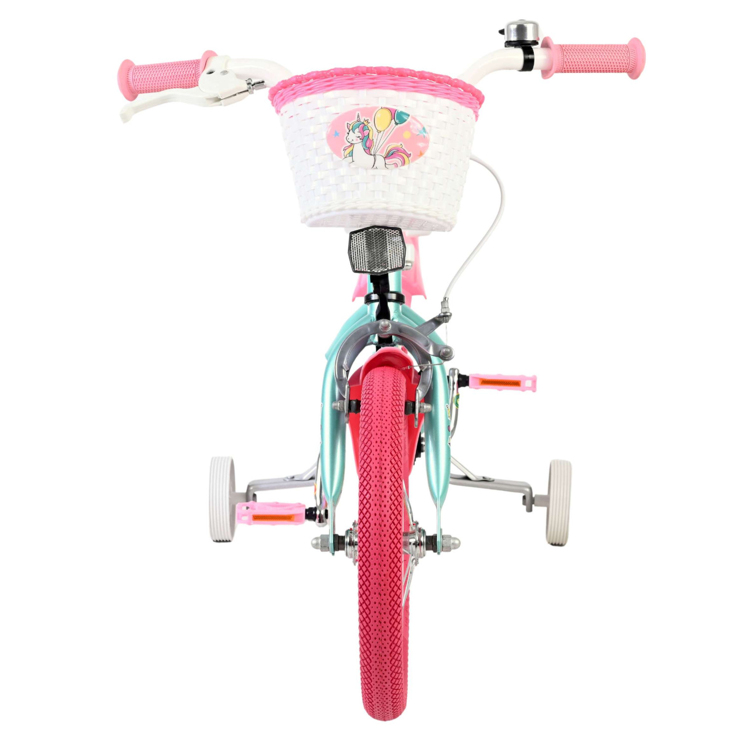 Volare Unicorn Fiets - 14 inch - Groen