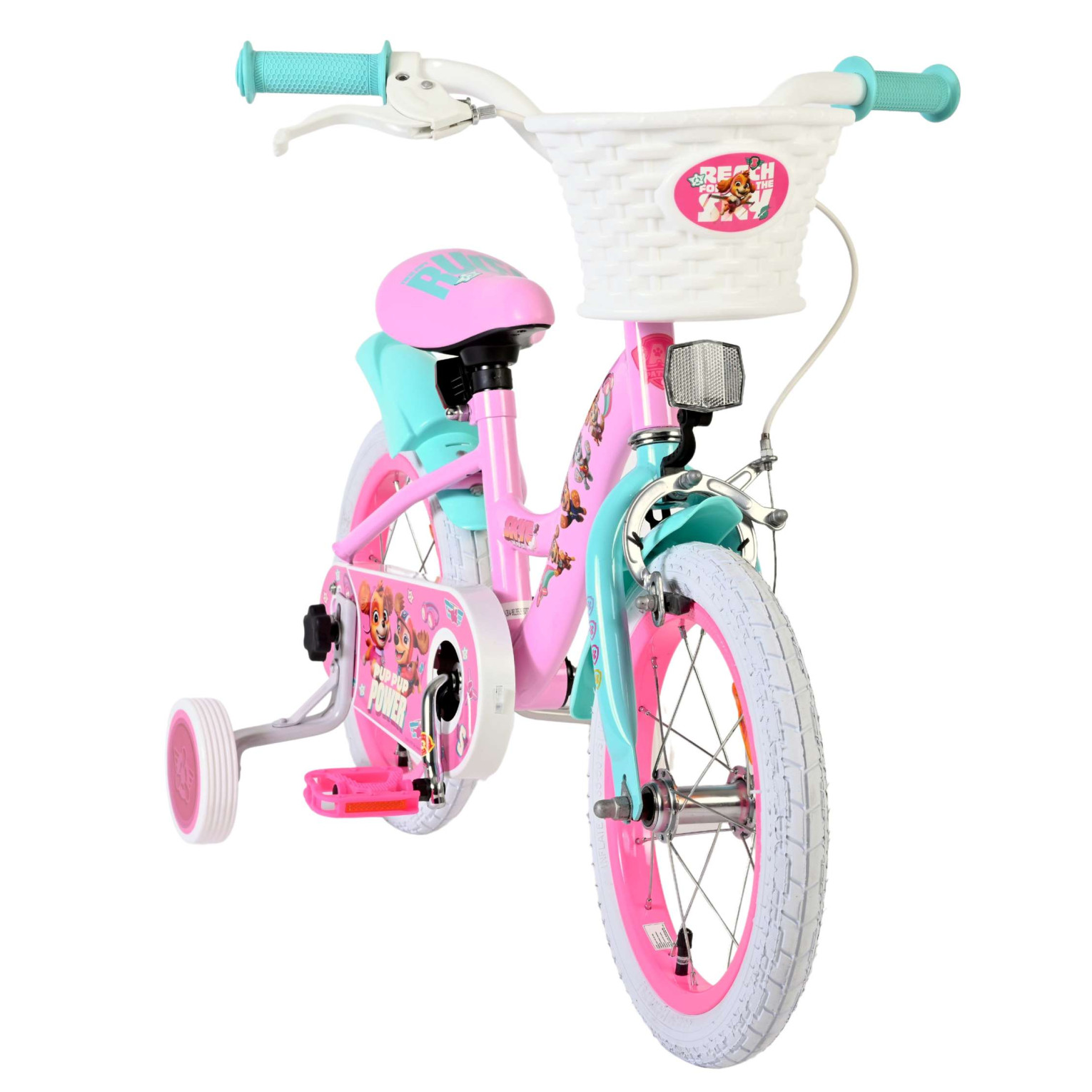 Paw Patrol Fiets - 14 inch - Roze