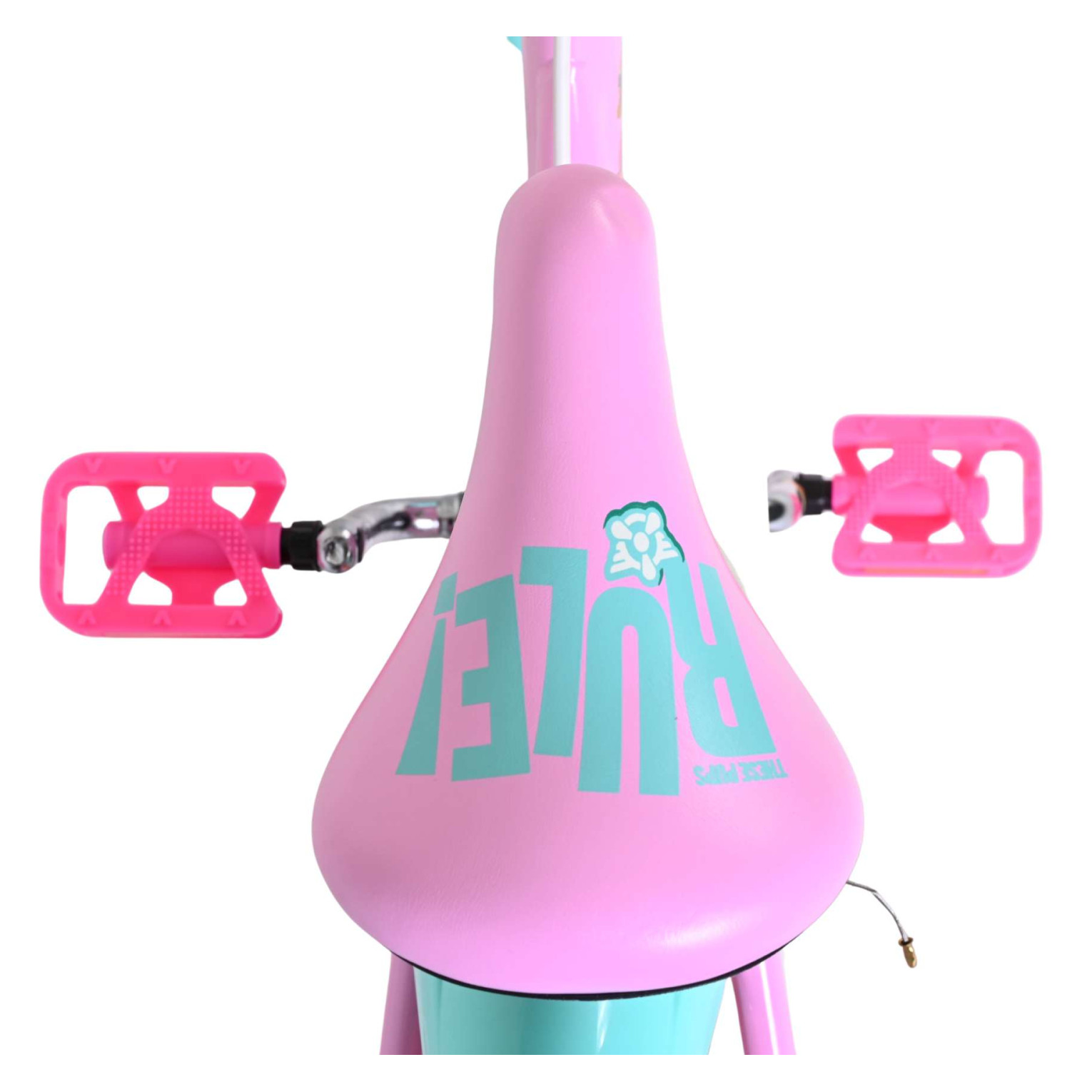 Paw Patrol Fiets - 14 inch - Roze - Twee handremmen