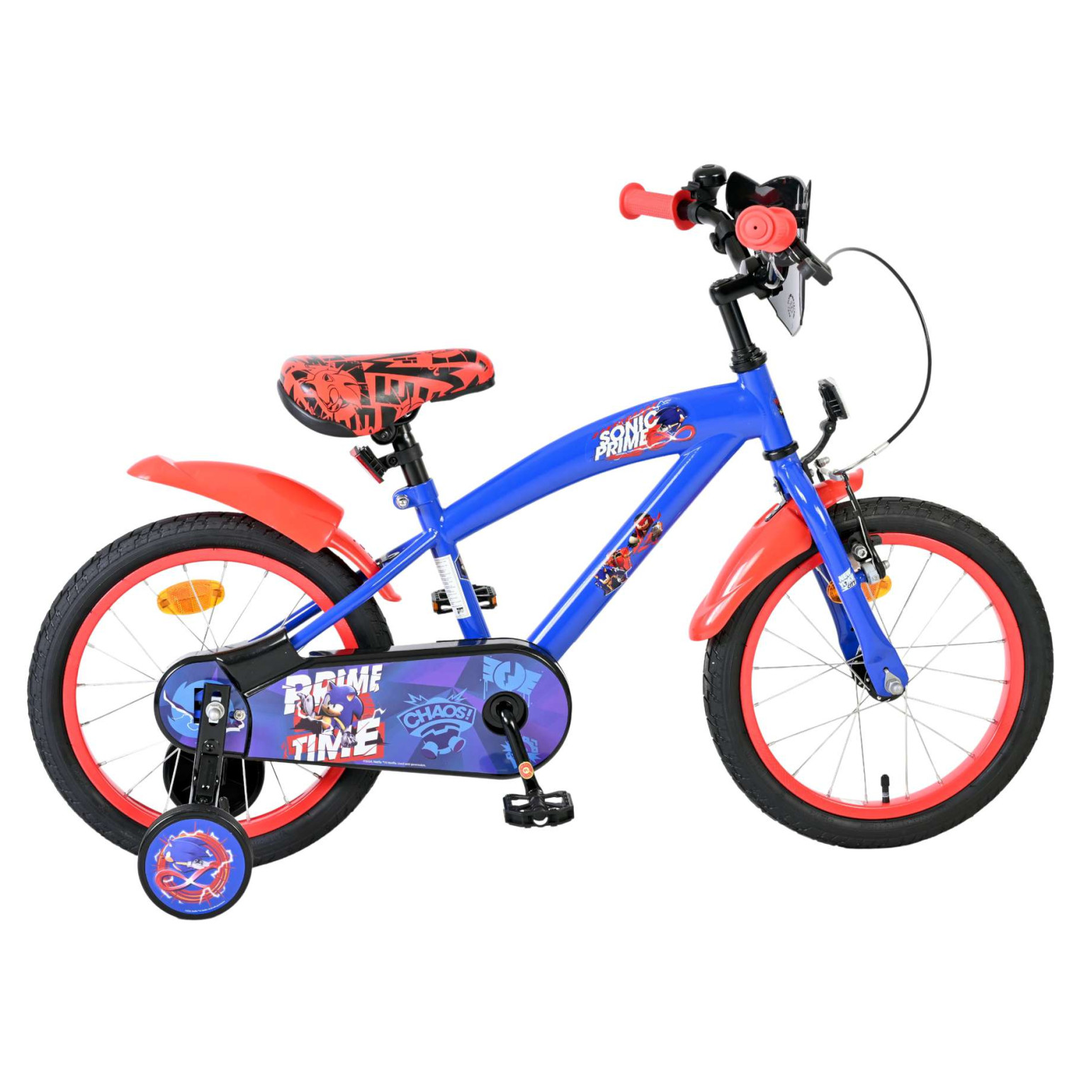 Sonic Fiets - 16 inch - Blauw