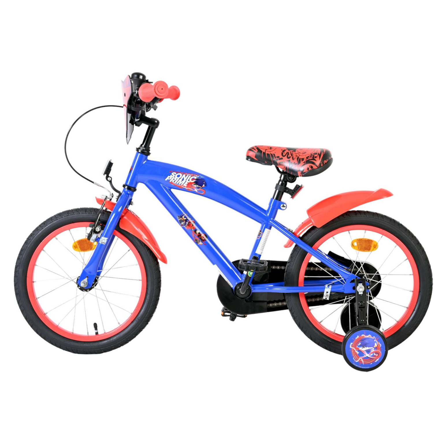Sonic Fiets - 16 inch - Blauw