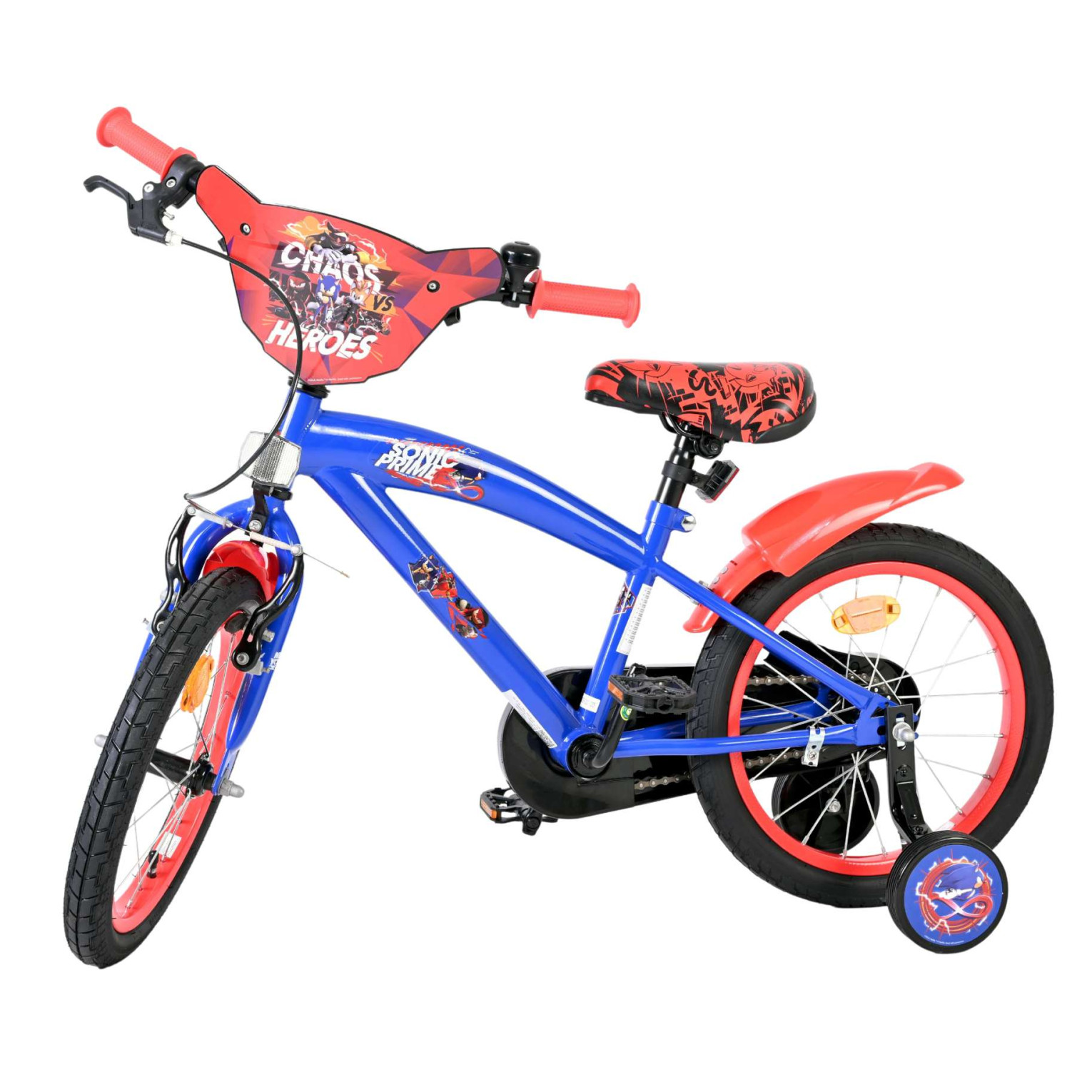 Sonic Fiets - 16 inch - Blauw