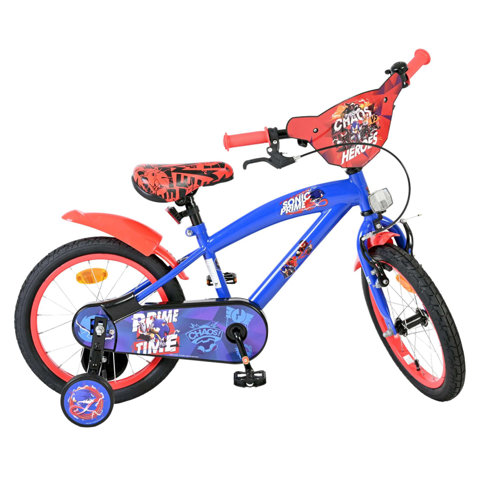 Sonic Fiets - 16 inch - Blauw