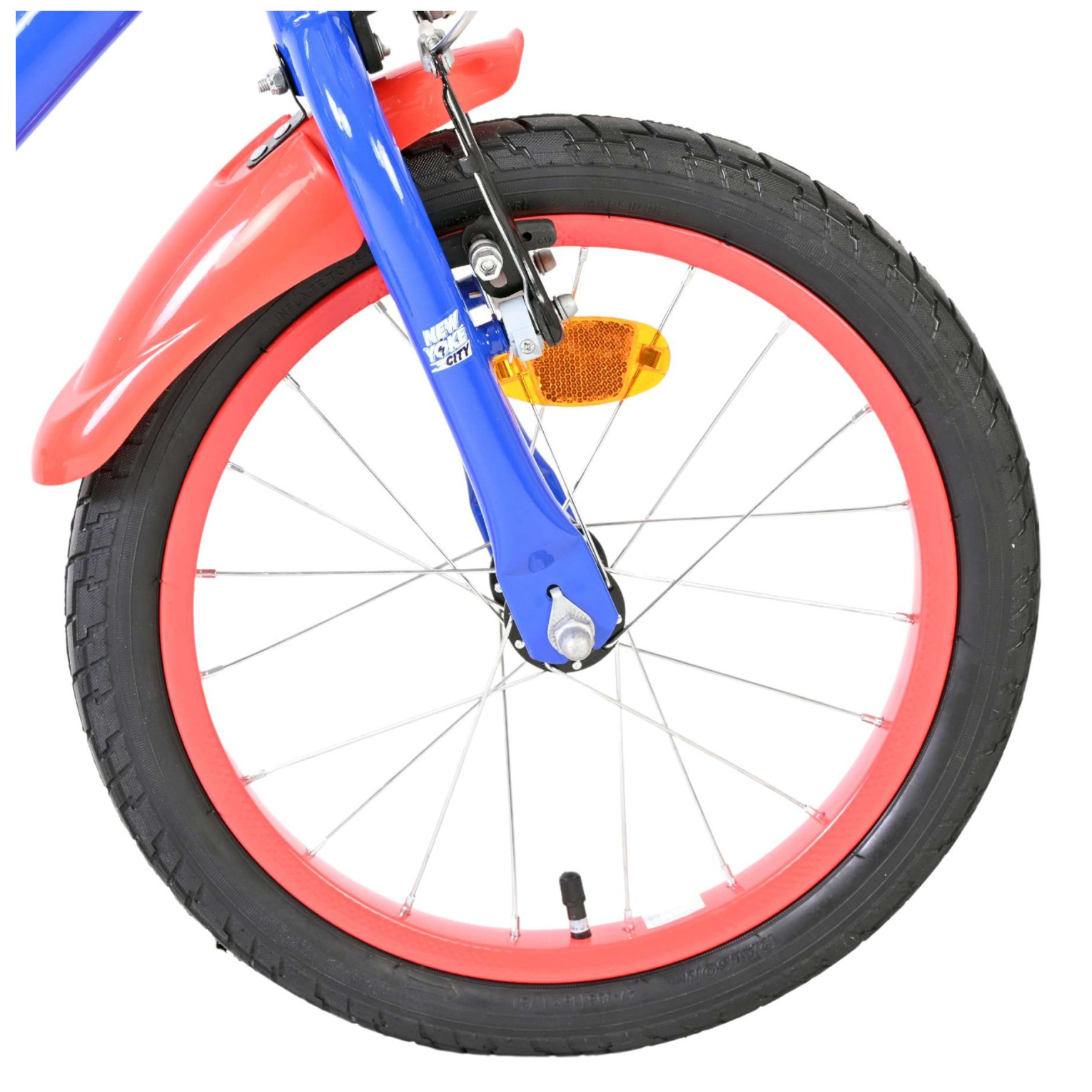 Sonic Fiets - 16 inch - Blauw - Twee handremmen