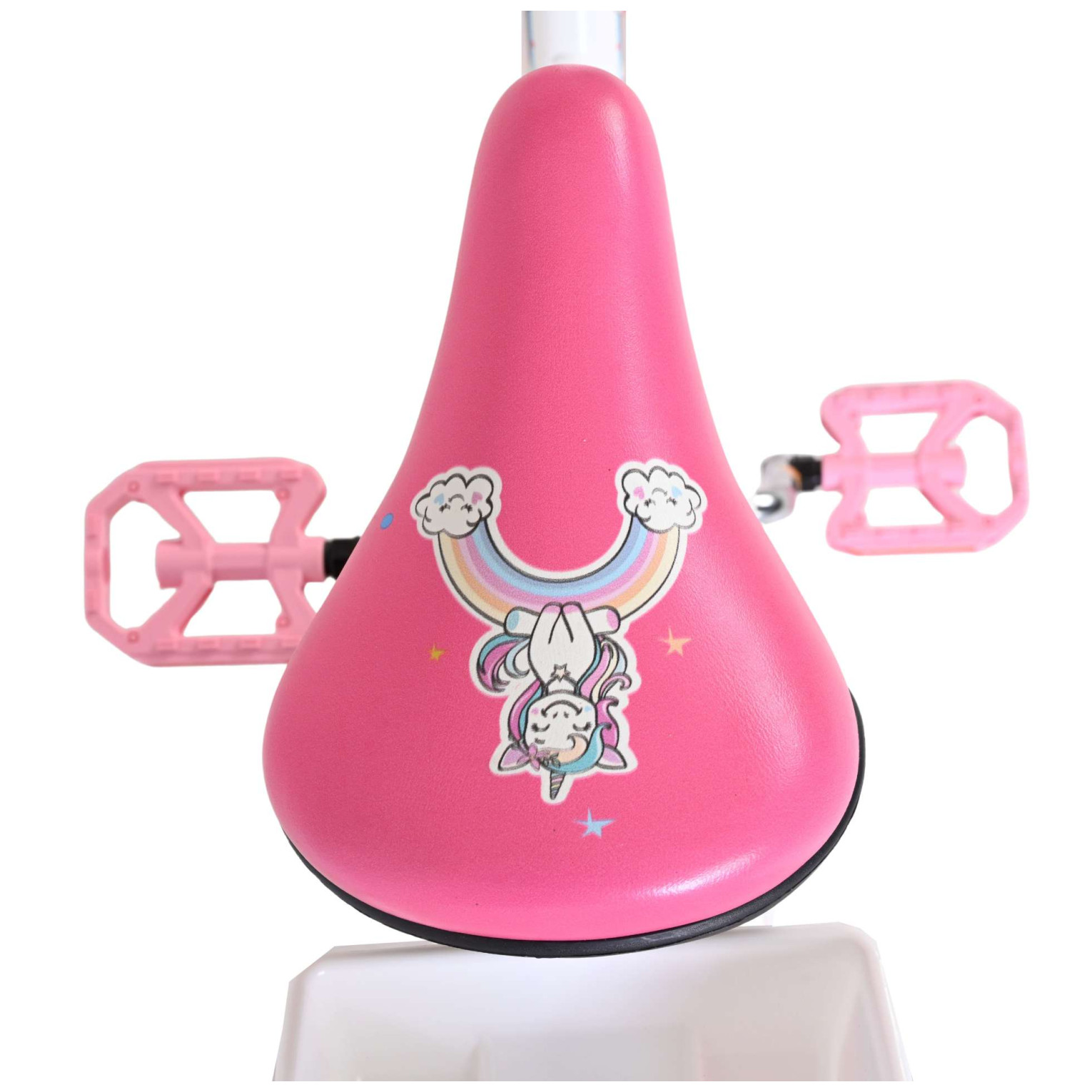 Volare Unicorn Fiets - 16 inch - Wit