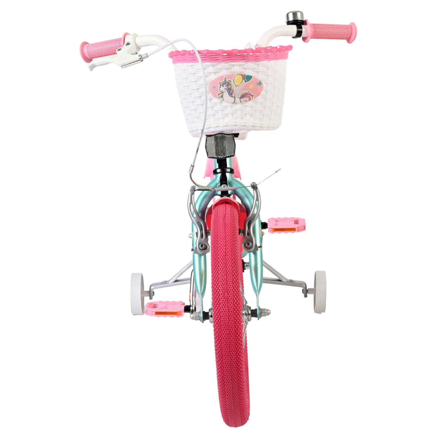 Volare Unicorn Fiets - 16 inch - Groen