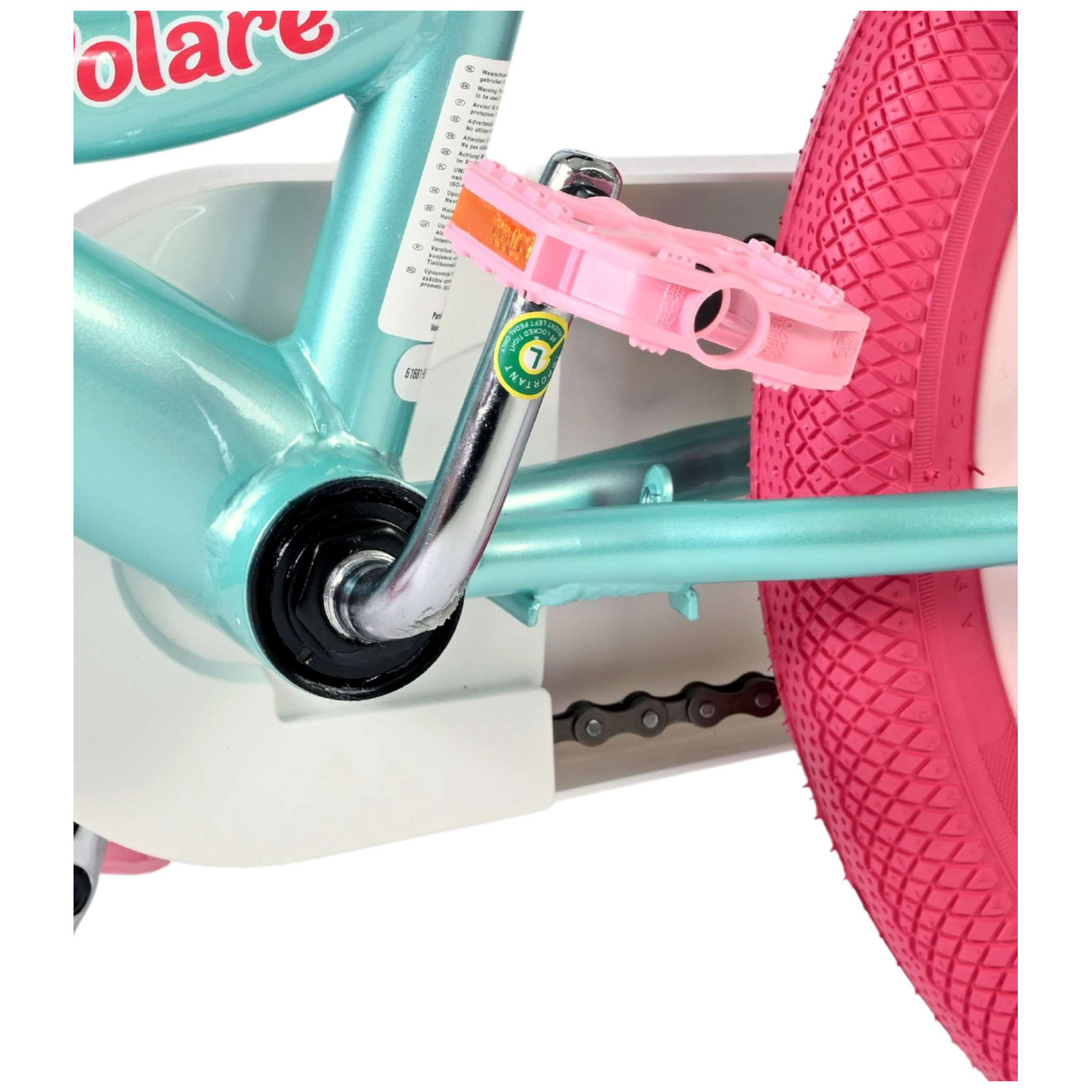 Volare Unicorn Fiets - 16 inch - Groen