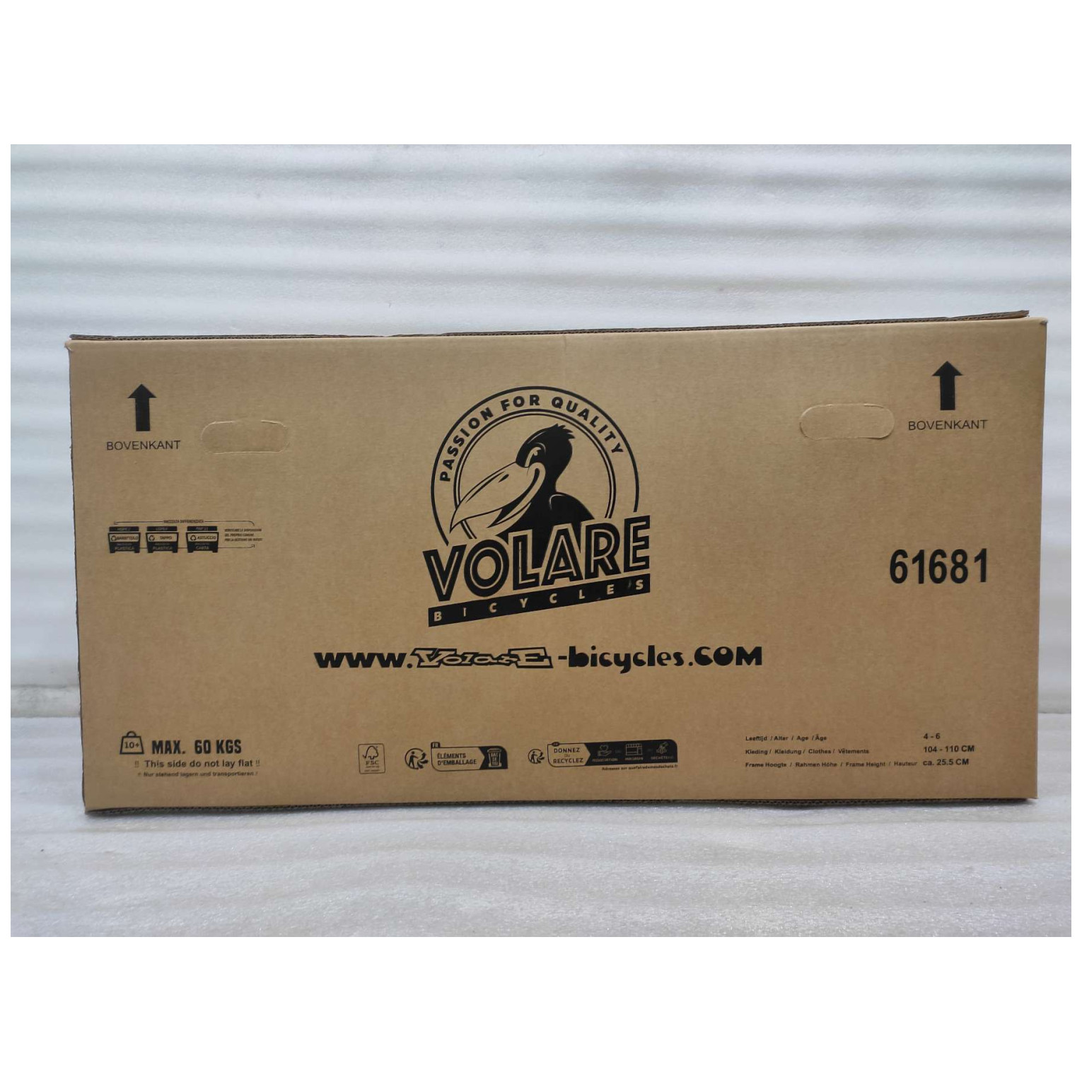 Volare Unicorn Fiets - 16 inch - Groen