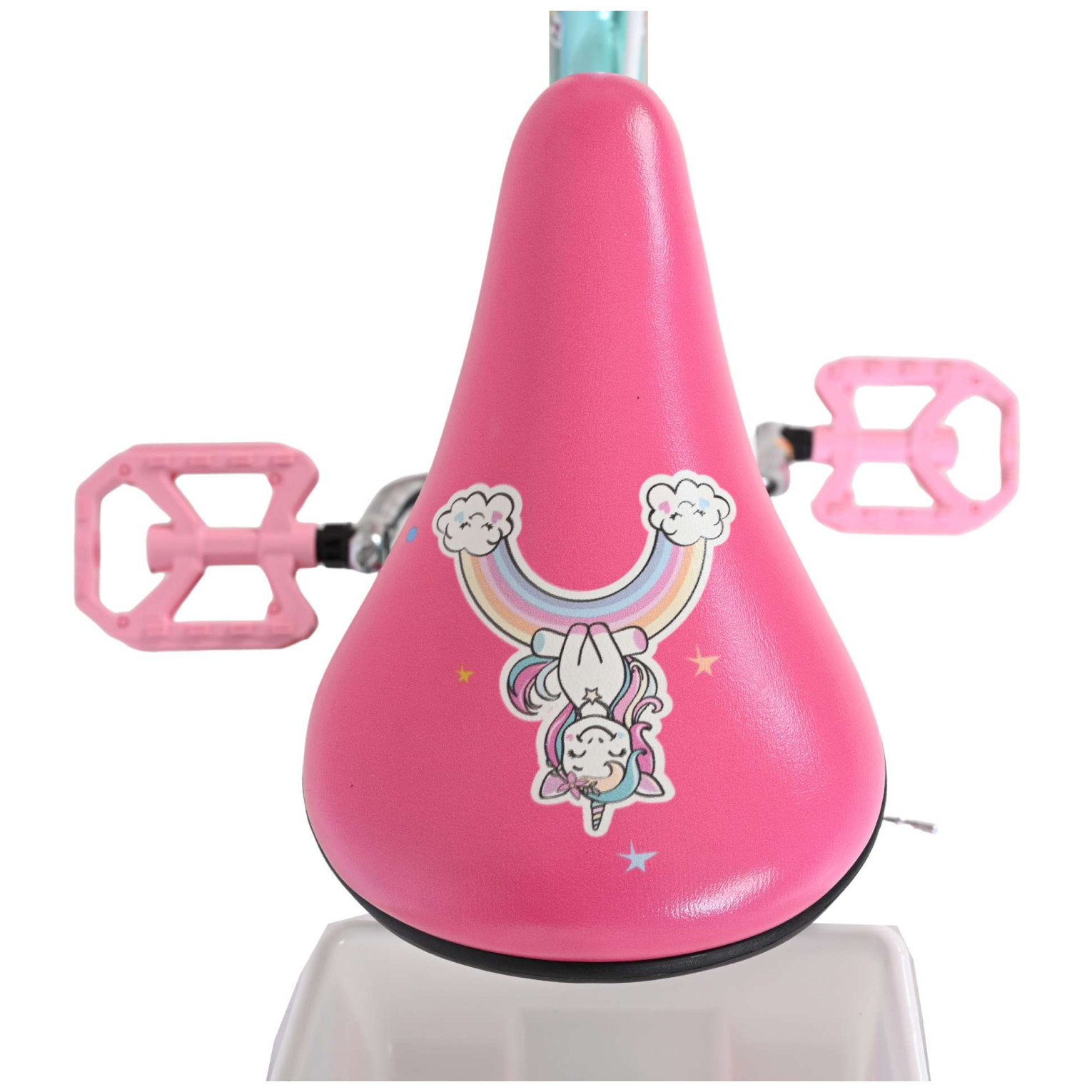 Volare Unicorn Fiets - 16 inch - Groen - Twee Handremmen