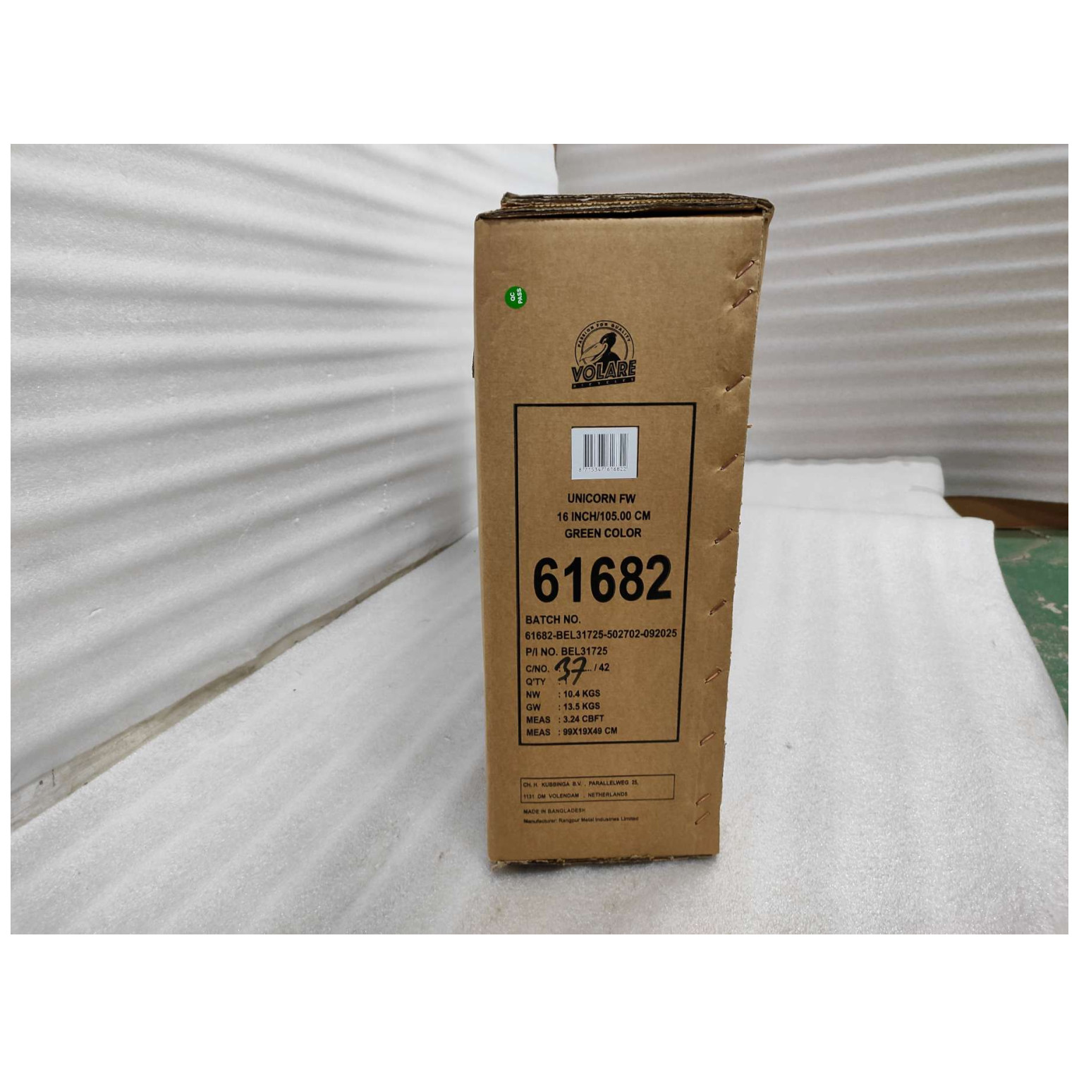 Volare Unicorn Fiets - 16 inch - Groen - Twee Handremmen