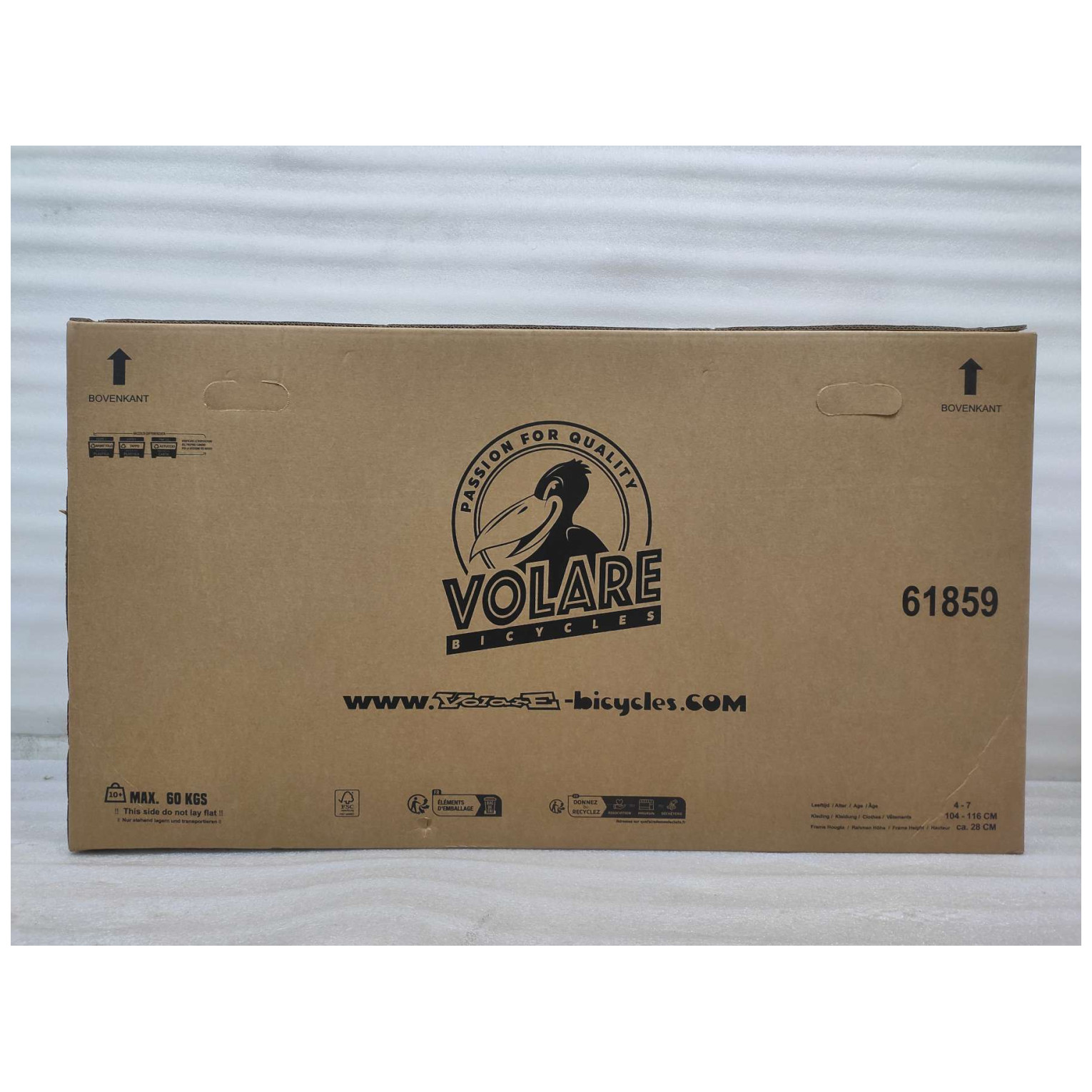 Volare Thombike Fiets - 18 inch - Groen Grijs