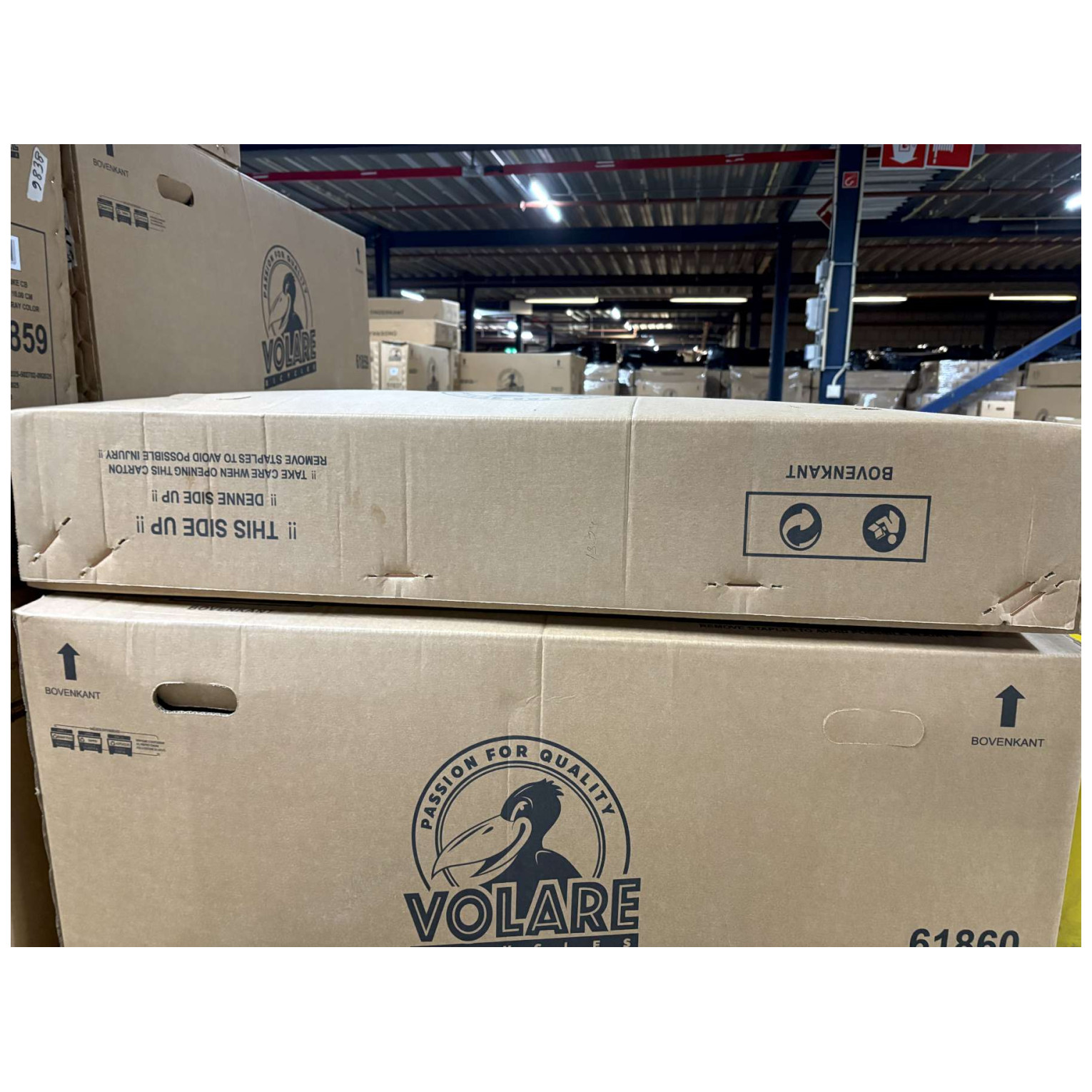 Volare Thombike Fiets - 18 inch - Oranje Grijs