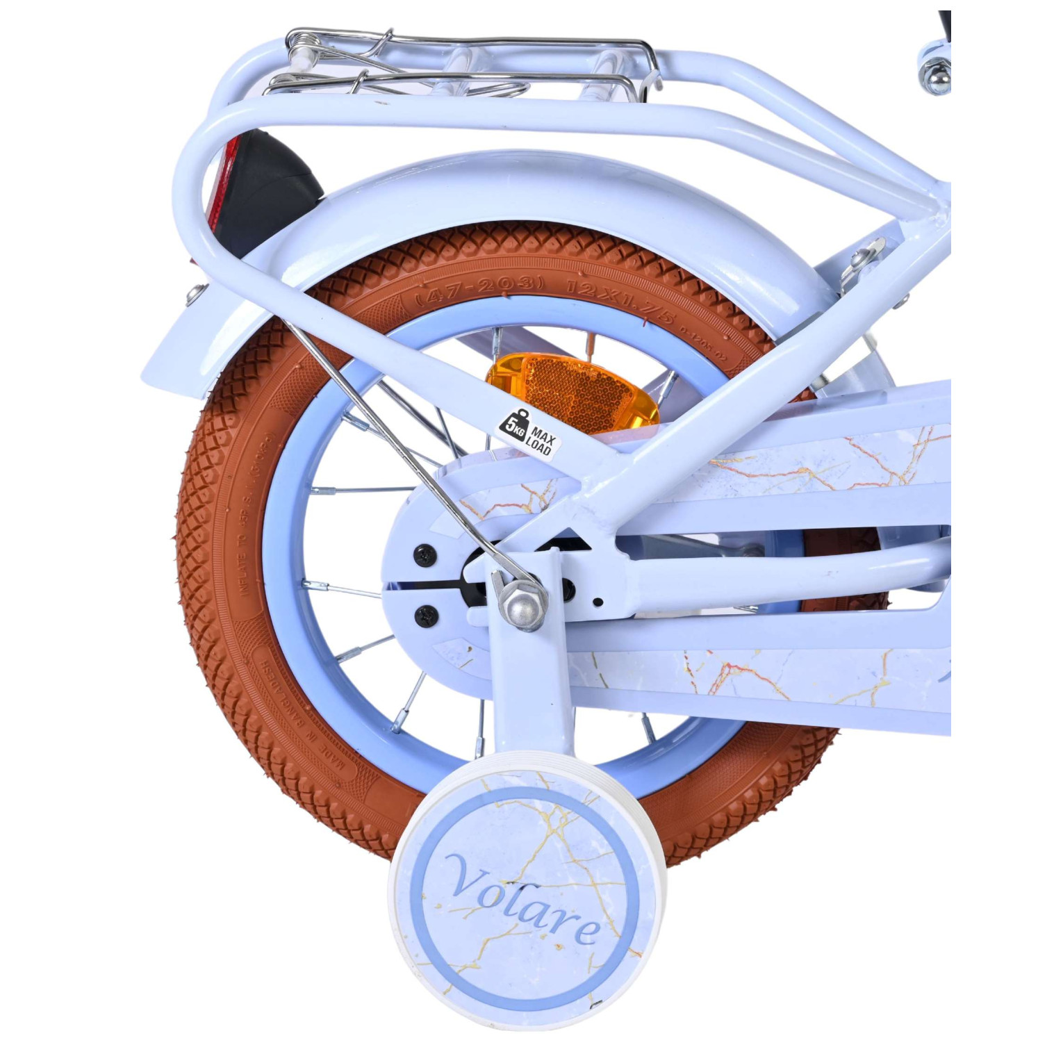 Volare Ashley Fiets - 12 inch - Pastel Blauw