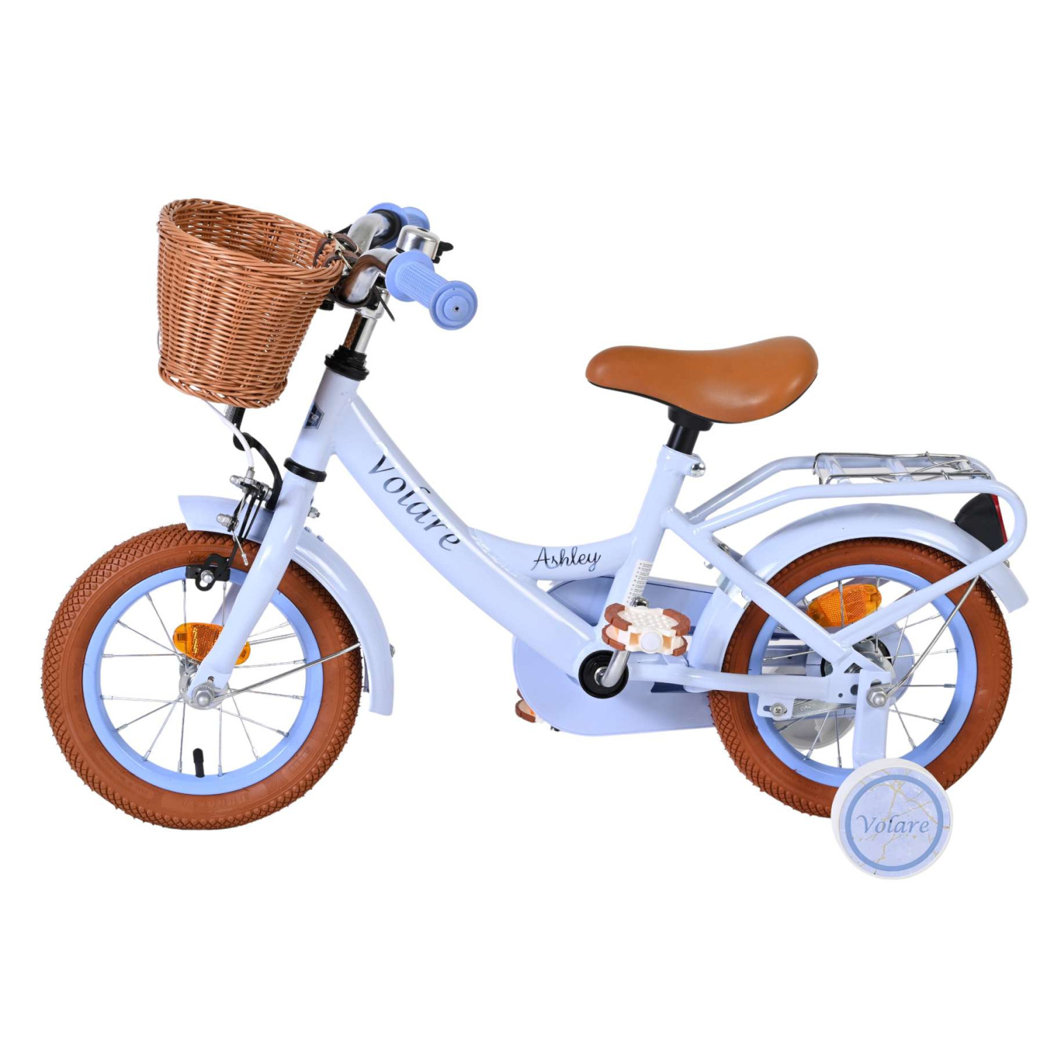 Volare Ashley Fiets - 12 inch - Pastel Blauw