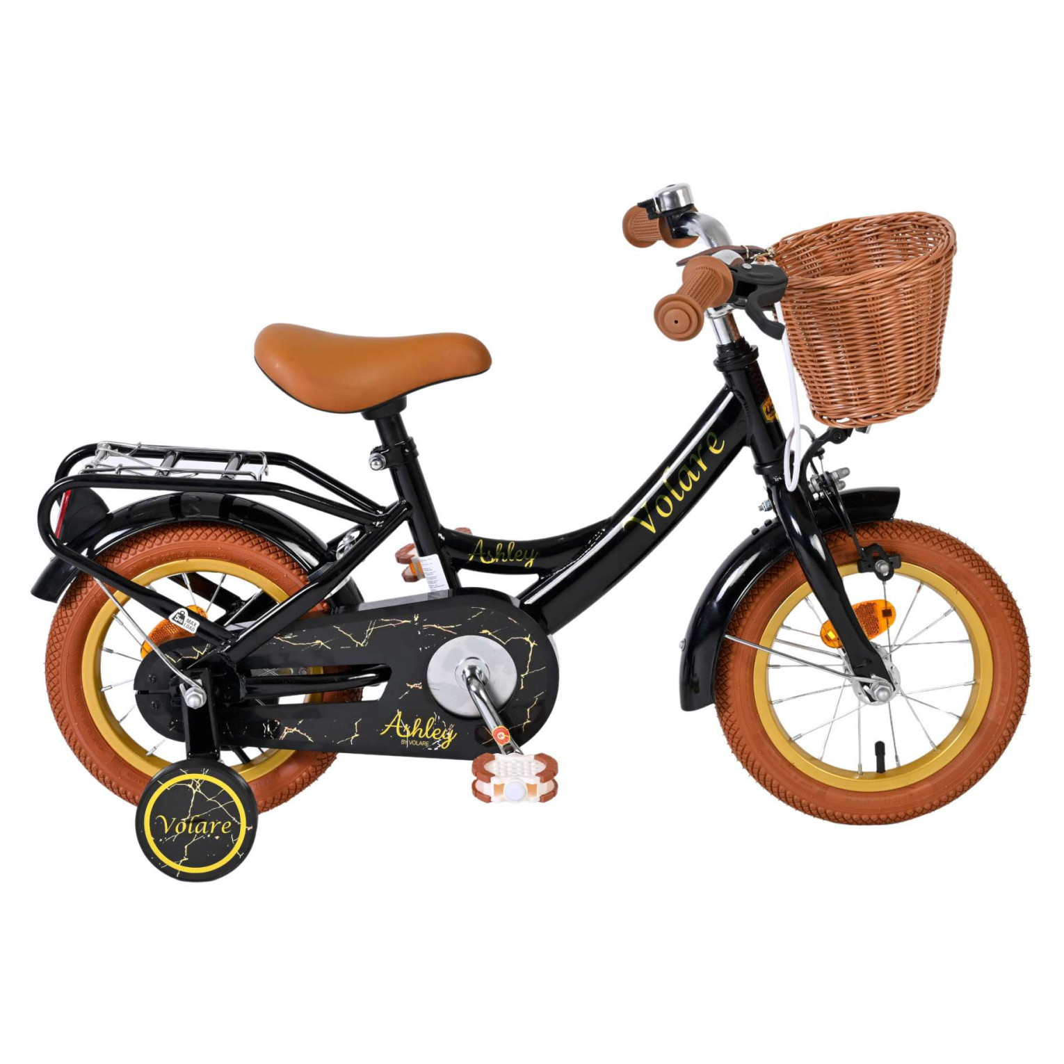 Volare Ashley Fiets - 12 inch - Zwart