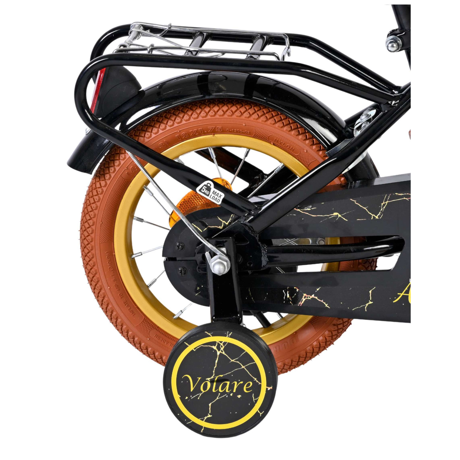 Volare Ashley Fiets - 12 inch - Zwart