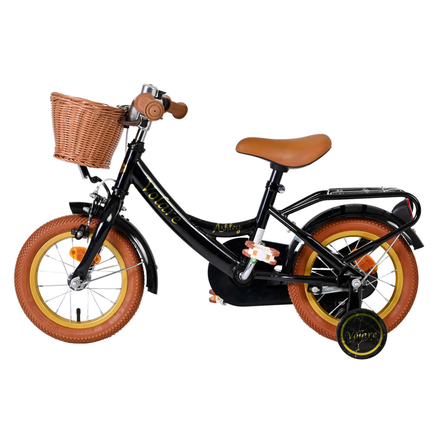 Volare Ashley Fiets - 12 inch - Zwart