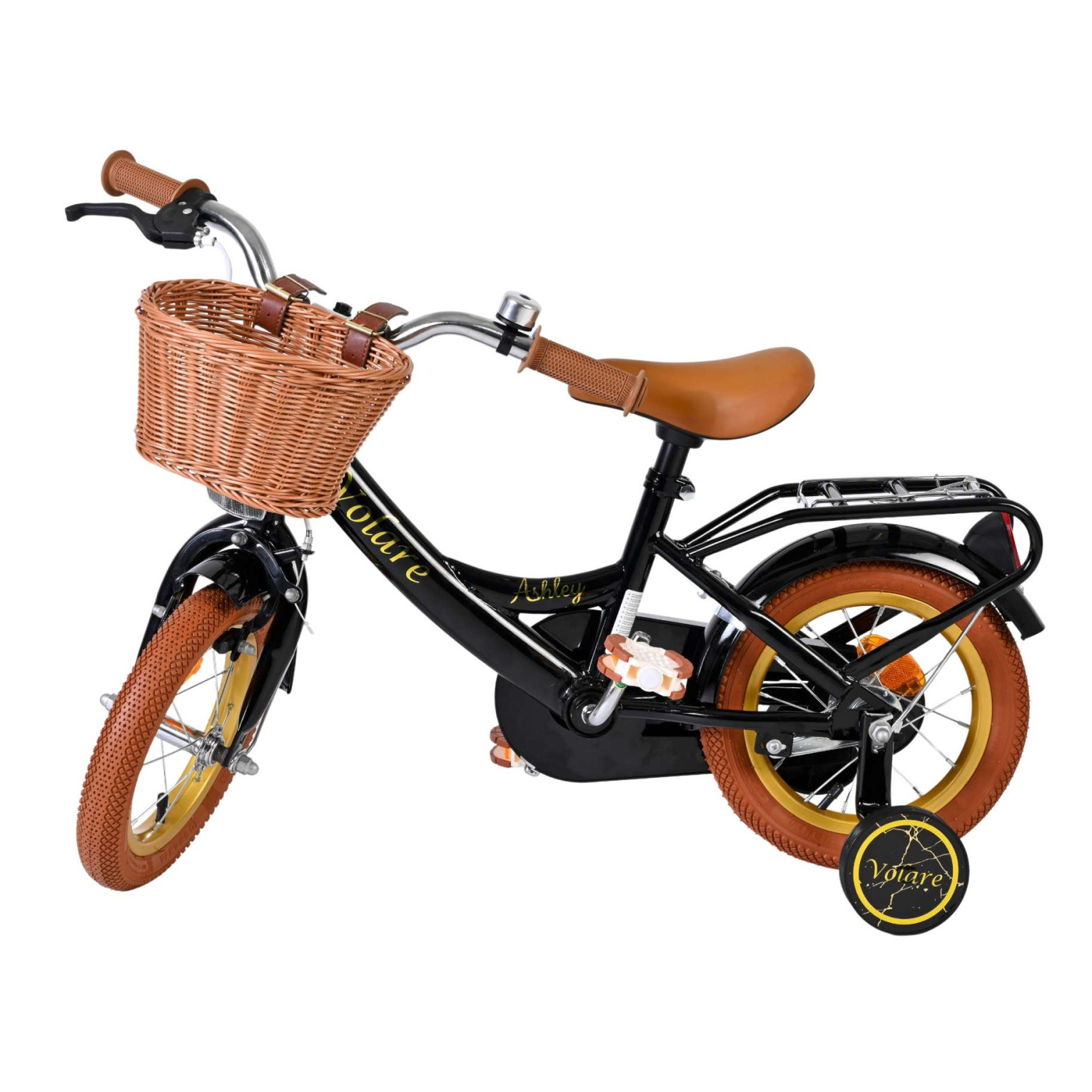 Volare Ashley Fiets - 12 inch - Zwart