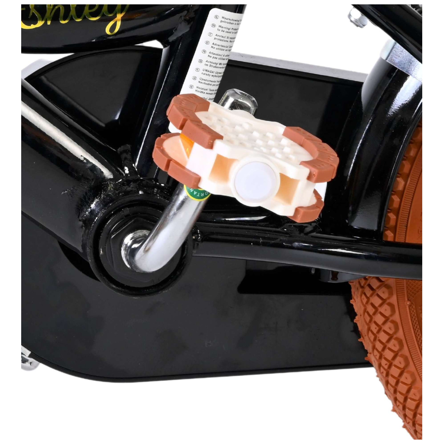 Volare Ashley Fiets - 12 inch - Zwart