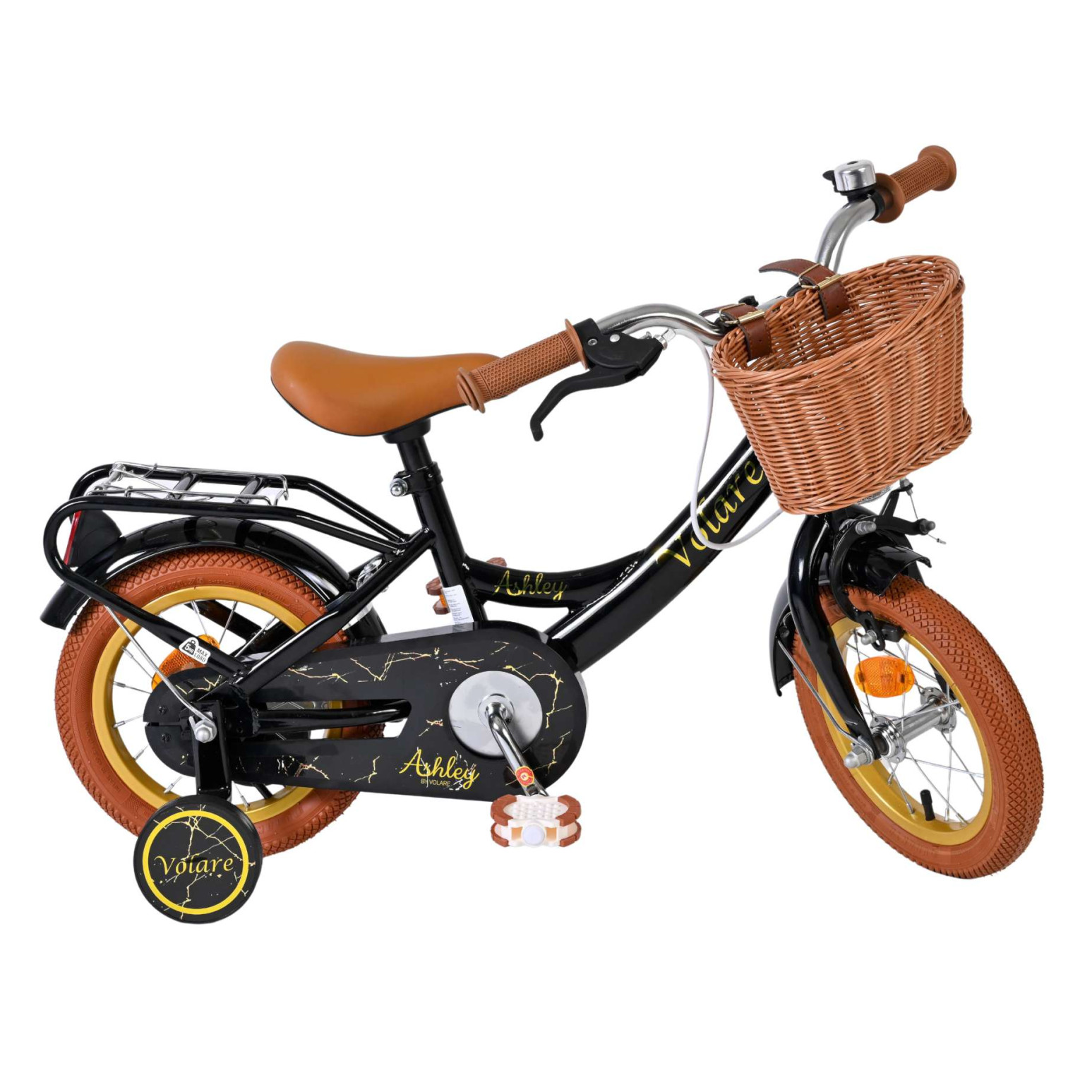 Volare Ashley Fiets - 12 inch - Zwart