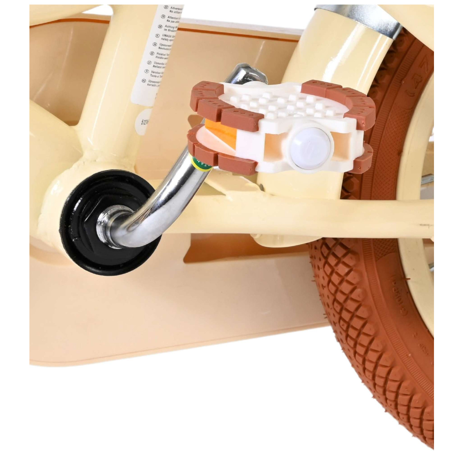 Volare Ashley Fiets - 12 inch - Creme