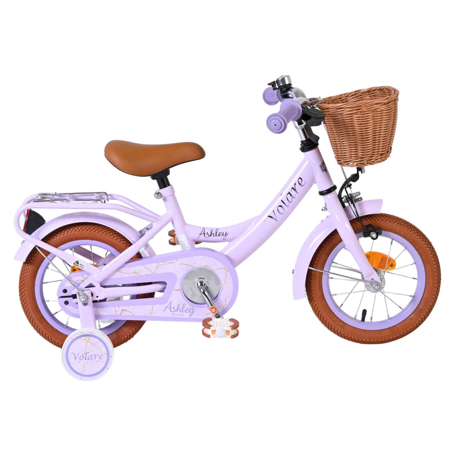 Volare Ashley Fiets - 12 inch - Lila