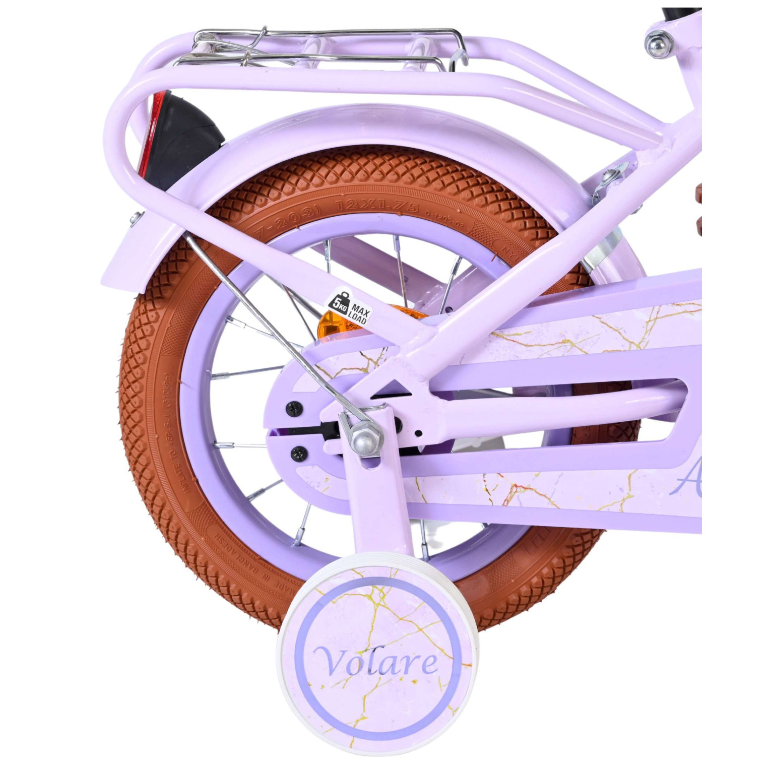 Volare Ashley Fiets - 12 inch - Lila