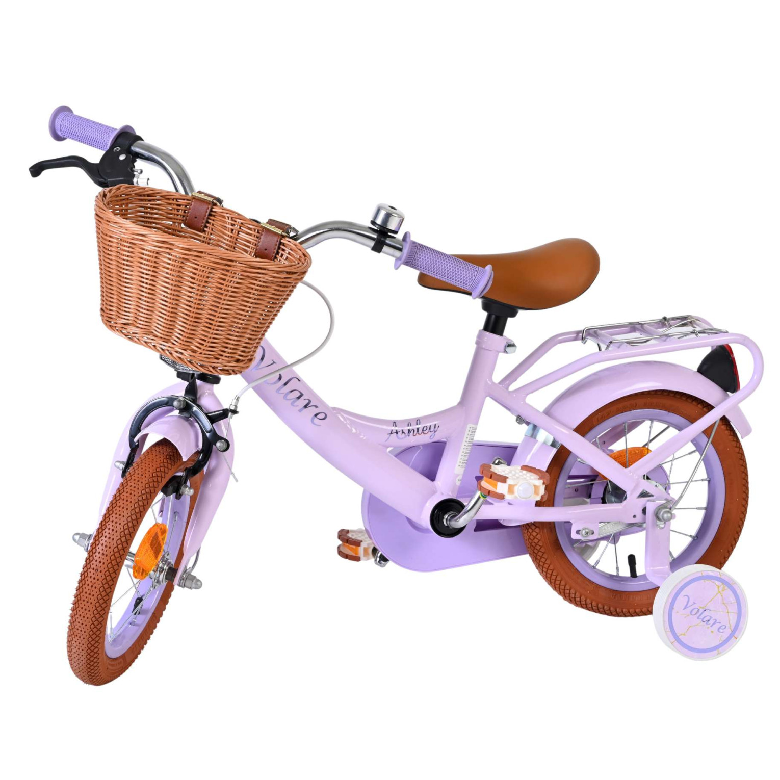 Volare Ashley Fiets - 12 inch - Lila
