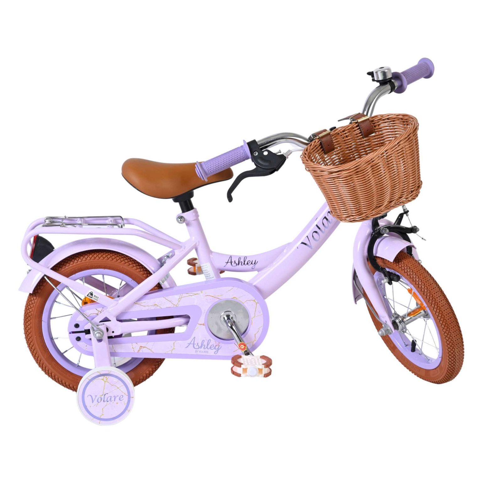 Volare Ashley Fiets - 12 inch - Lila