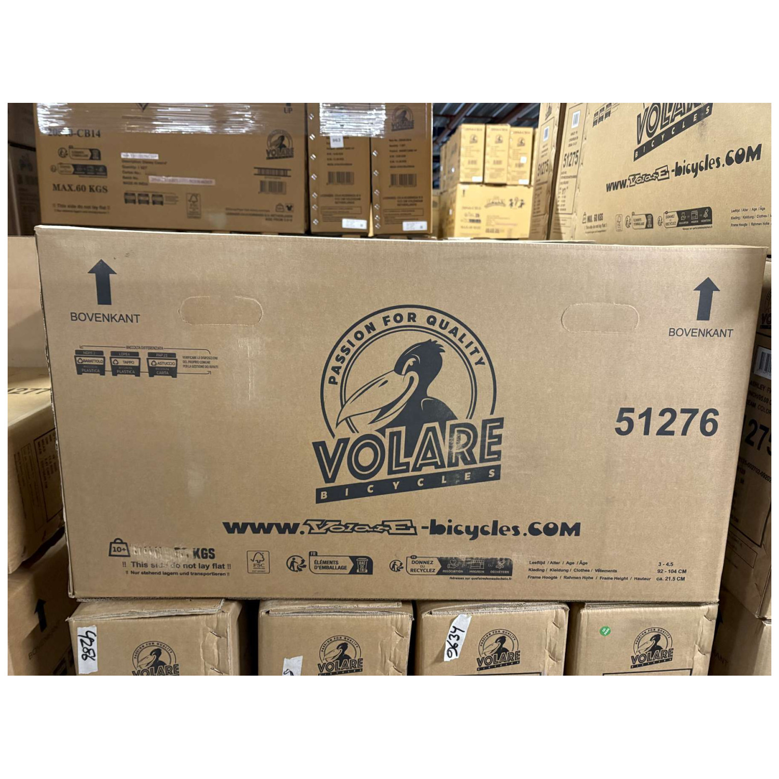 Volare Ashley Fiets - 12 inch - Lila