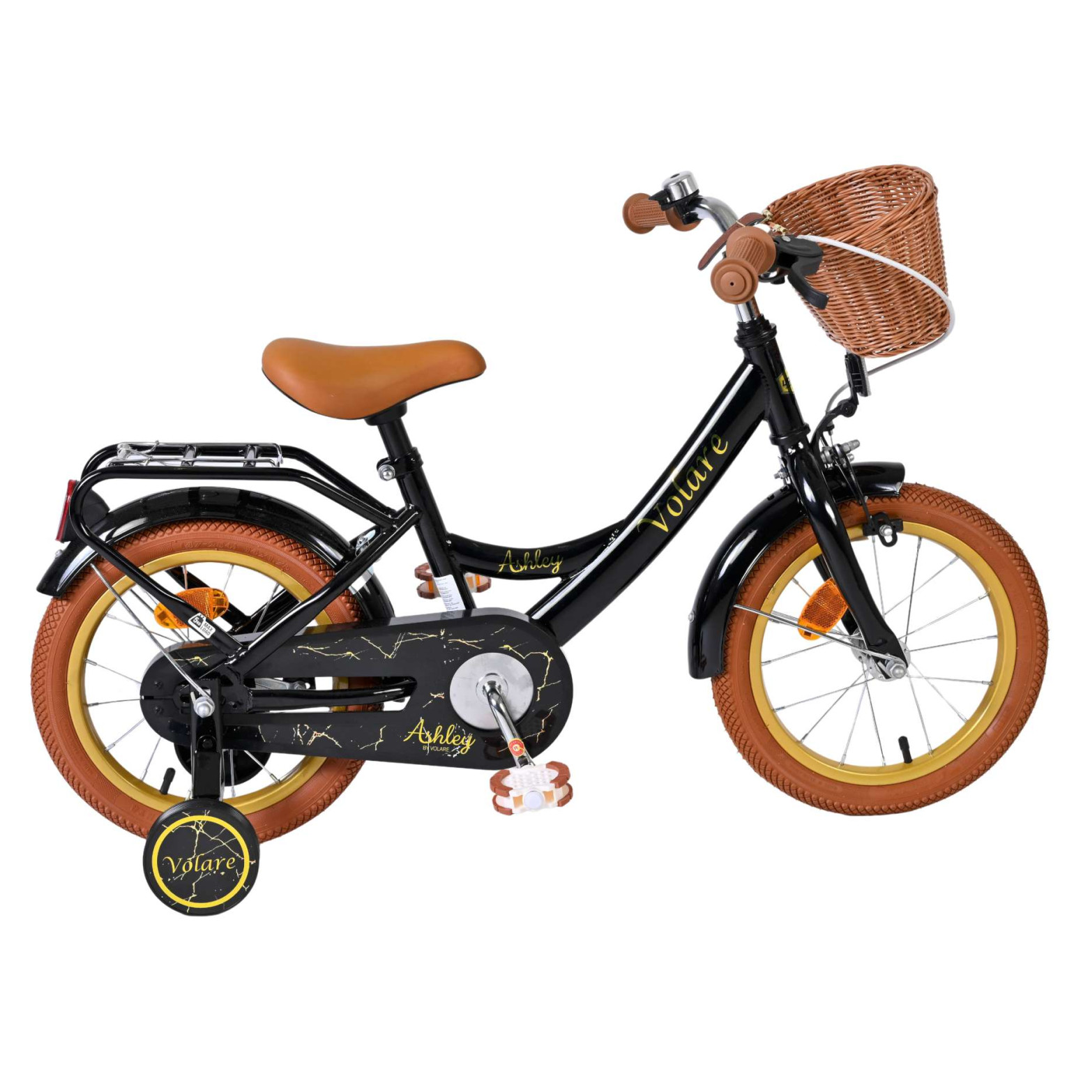 Volare Ashley Fiets - 14 inch - Zwart