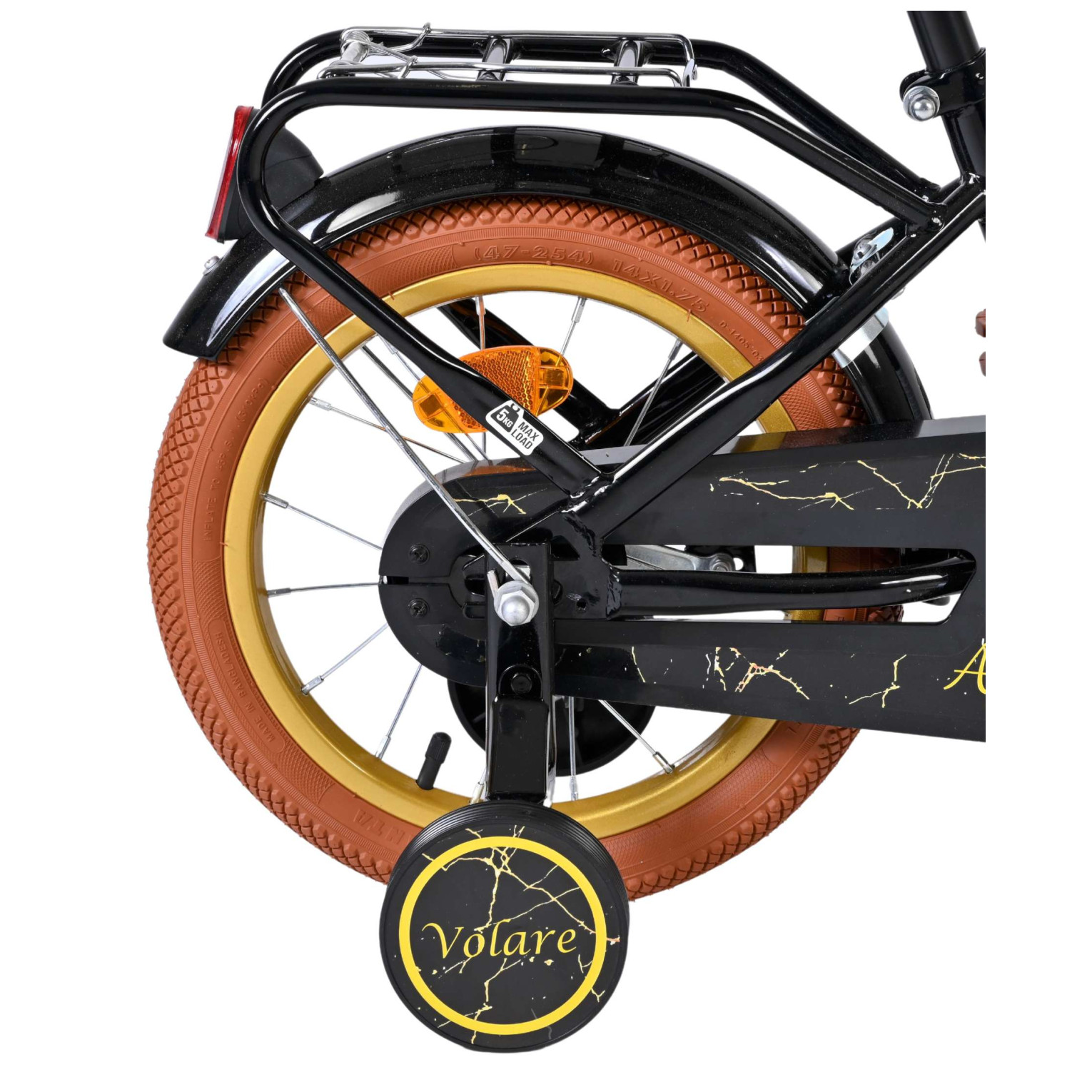 Volare Ashley Fiets - 14 inch - Zwart