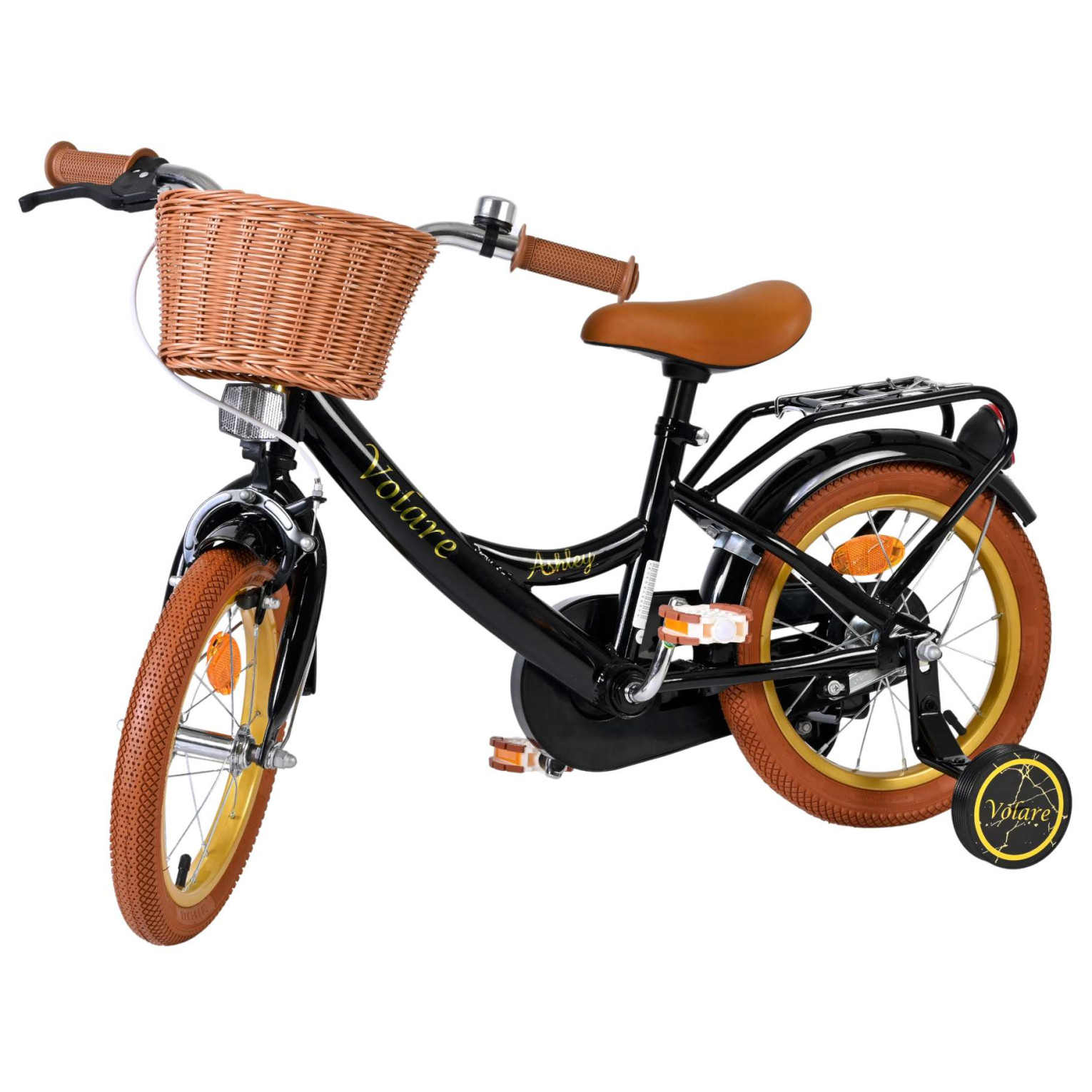Volare Ashley Fiets - 14 inch - Zwart