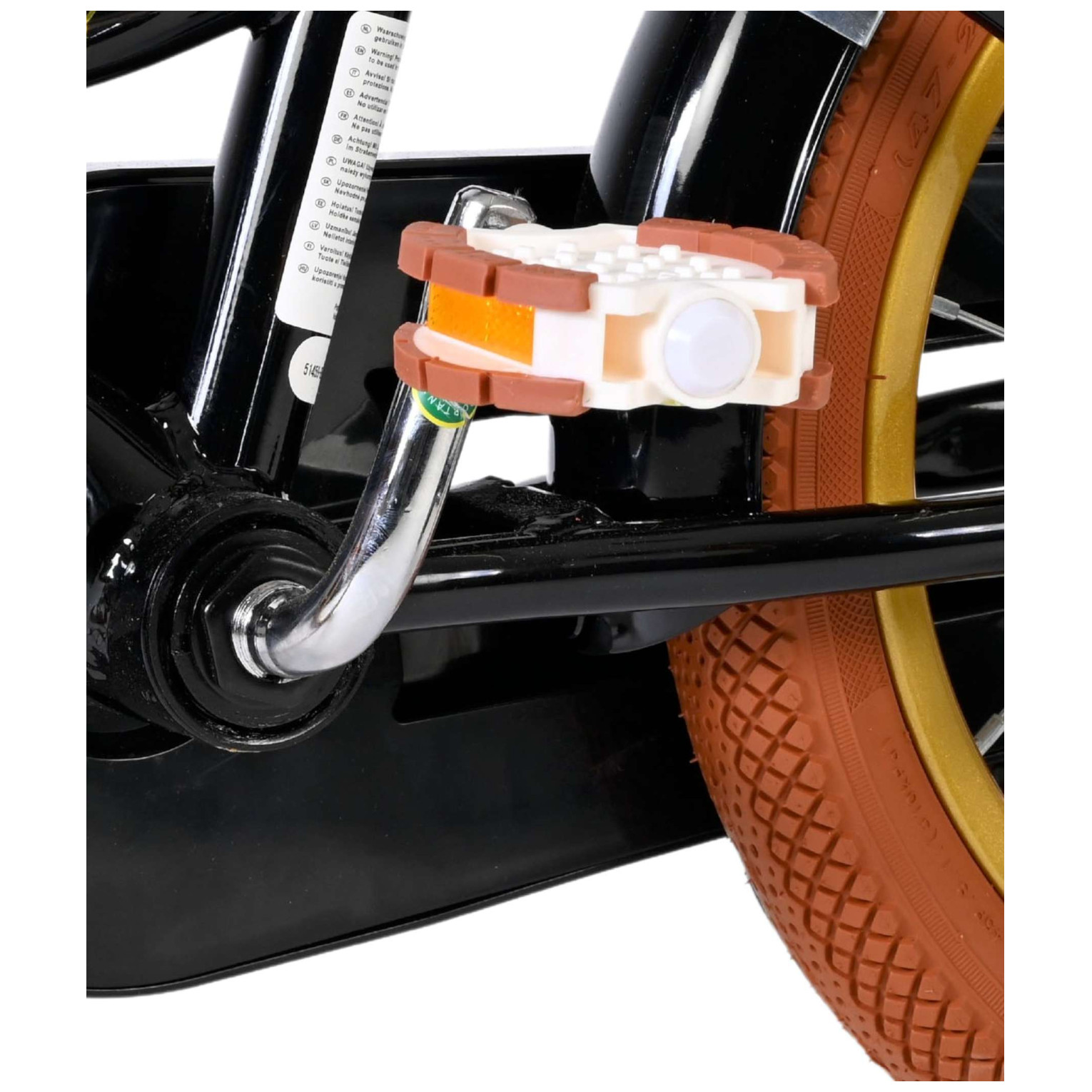 Volare Ashley Fiets - 14 inch - Zwart