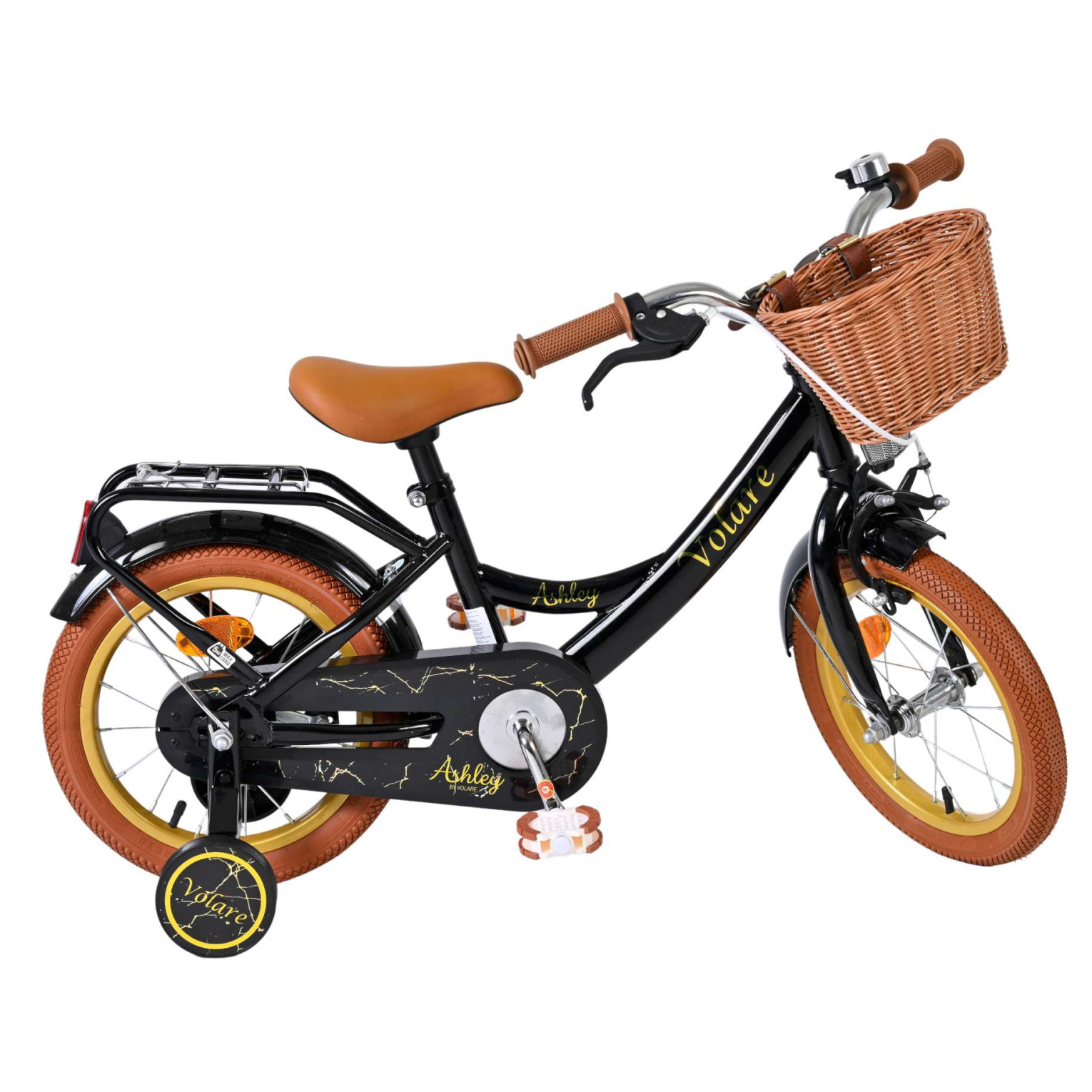 Volare Ashley Fiets - 14 inch - Zwart