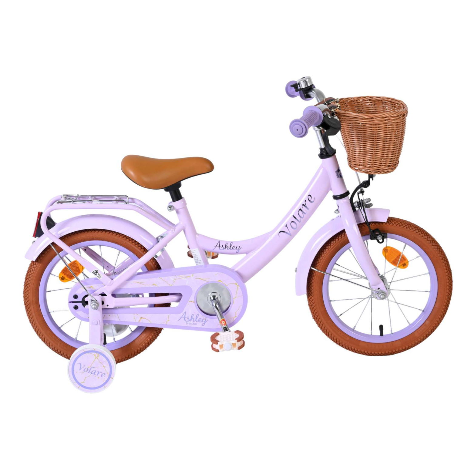 Volare Ashley Fiets - 14 inch - Lila