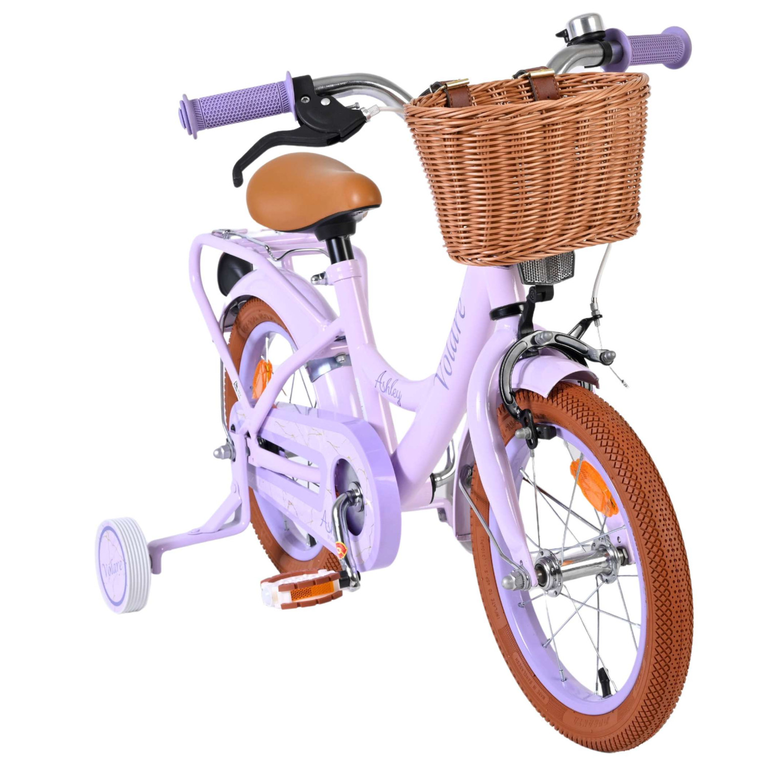 Volare Ashley Fiets - 14 inch - Lila